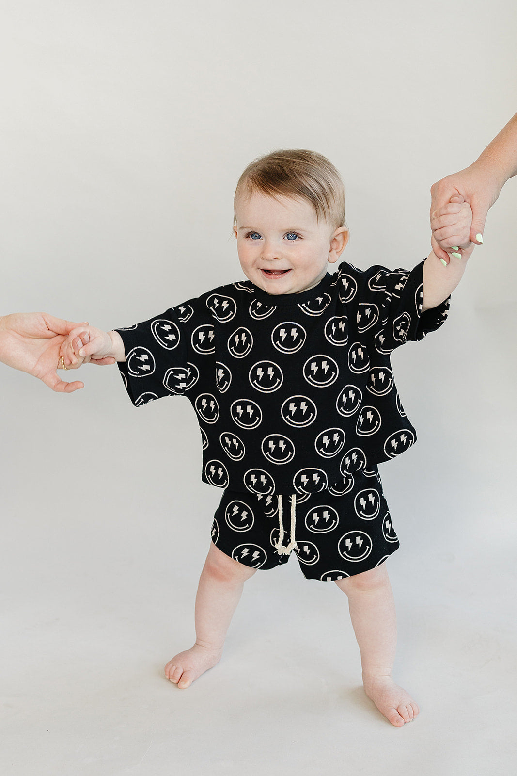 Shorts Set | Electric Smiley