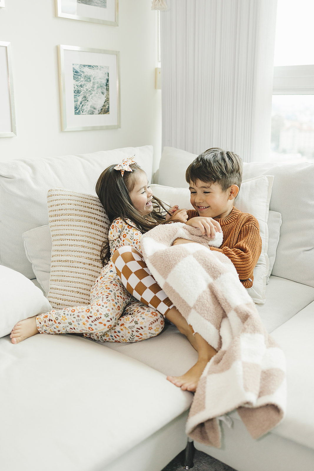 Bamboo Two Piece Set | Fall Flowers