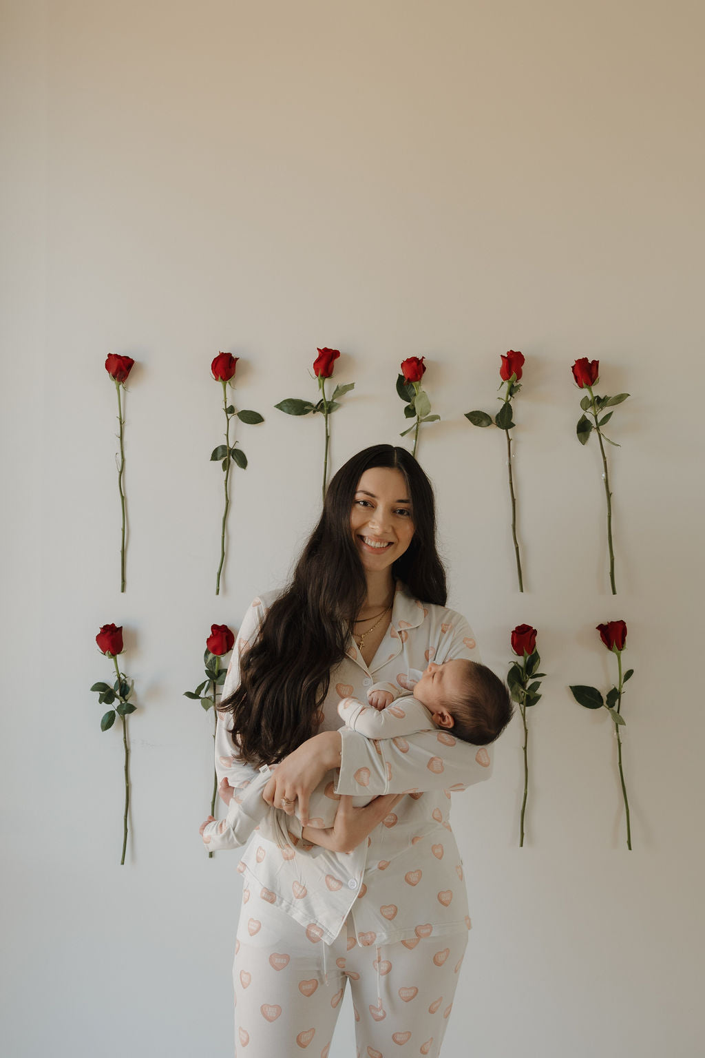 Bamboo Zip Pajamas | Love Notes - Grey
