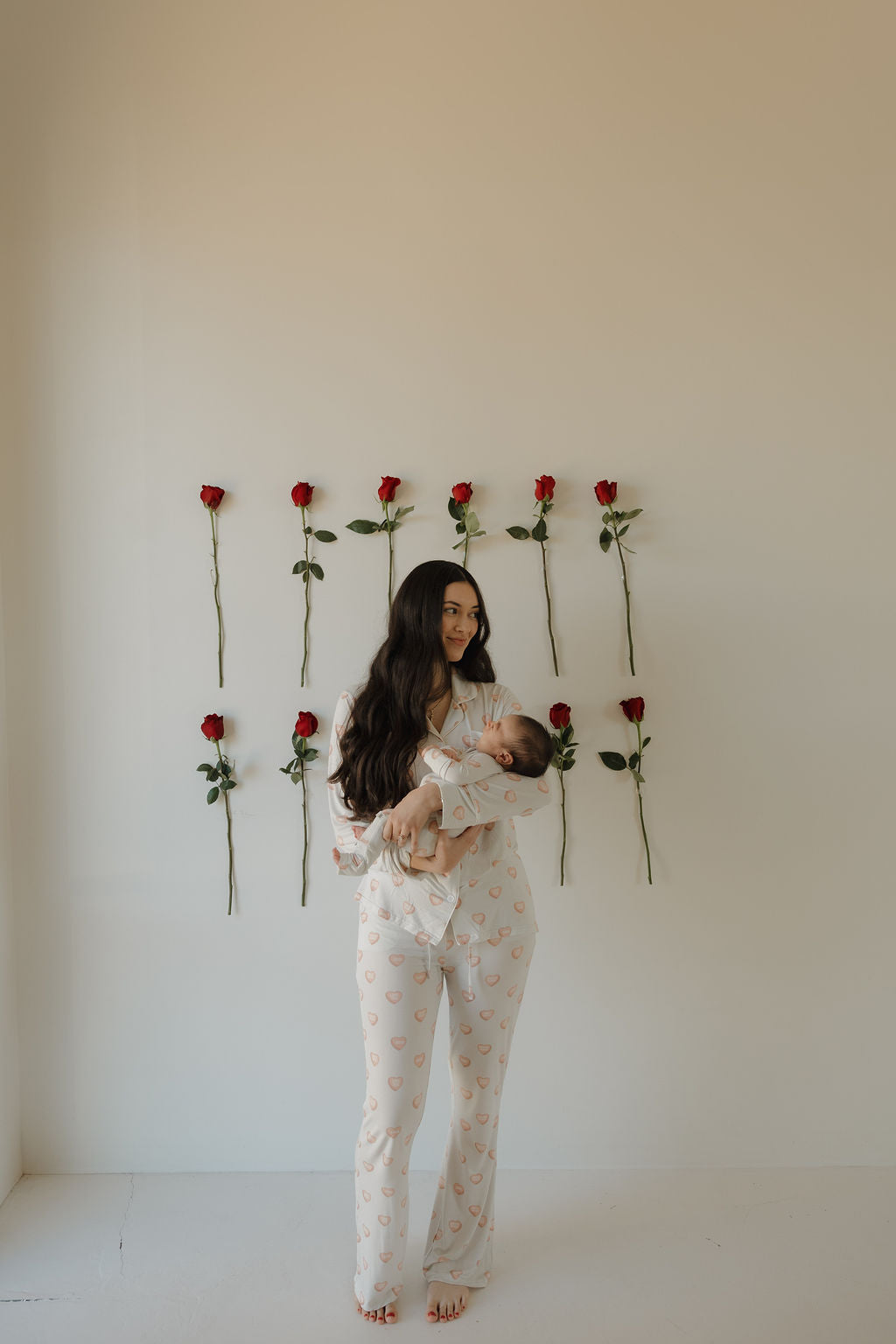 Bamboo Zip Pajamas | Love Notes - Grey