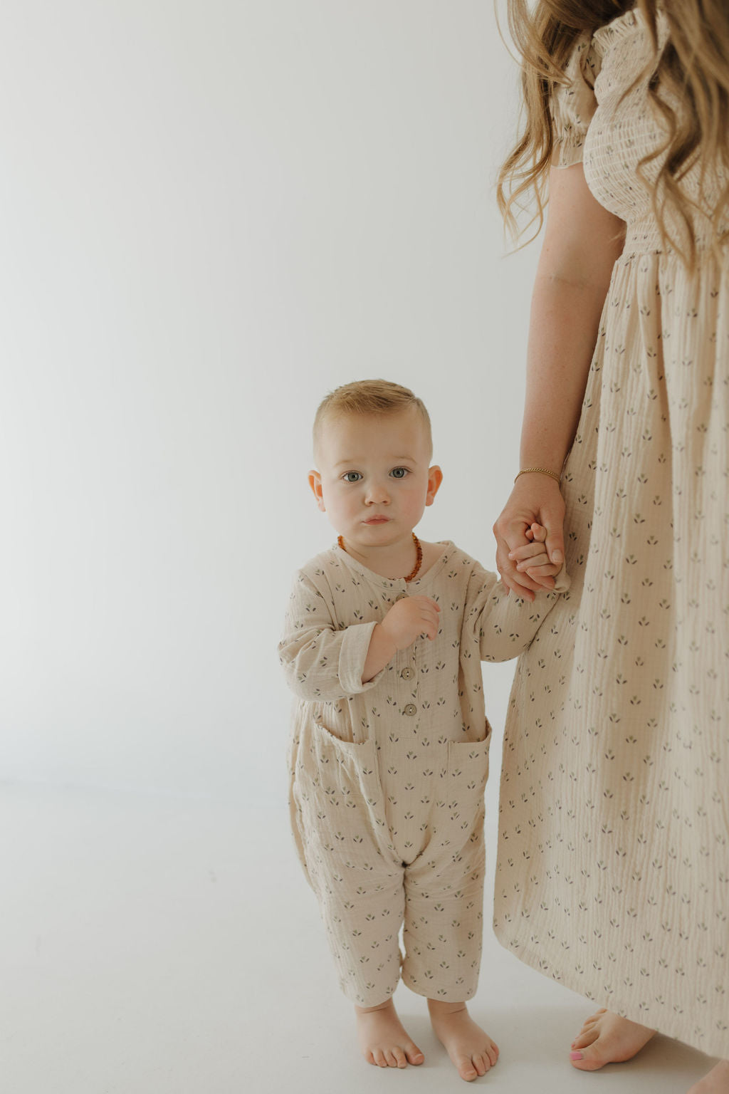 Women's Short Sleeve Muslin Dress | Flora