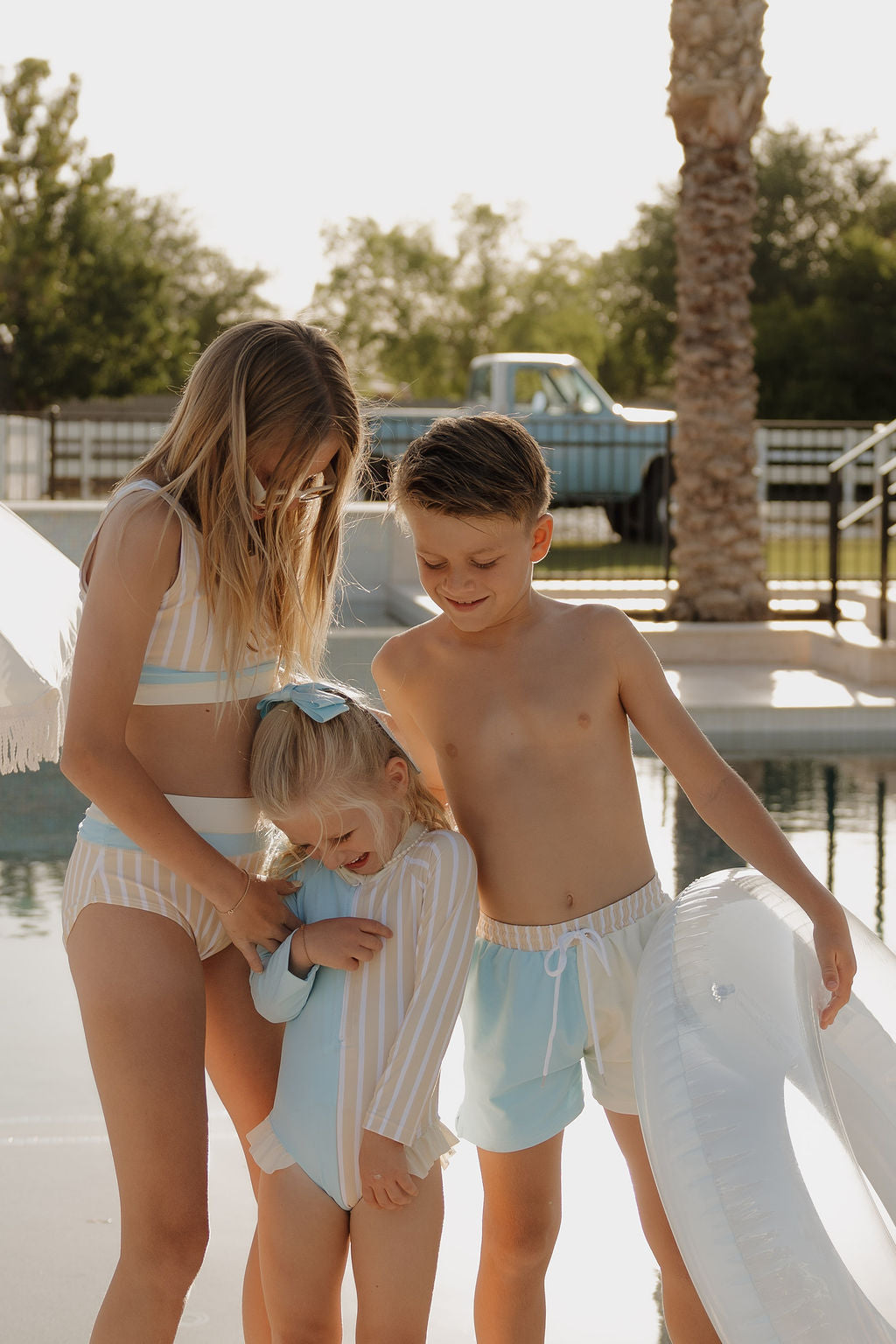 Girl Long Sleeve Swimsuit | Surf & Sand