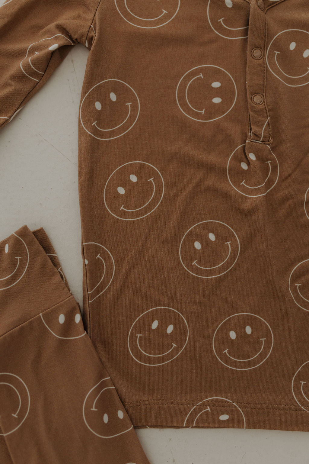Bamboo Two Piece Pajamas | Sandstone Smile