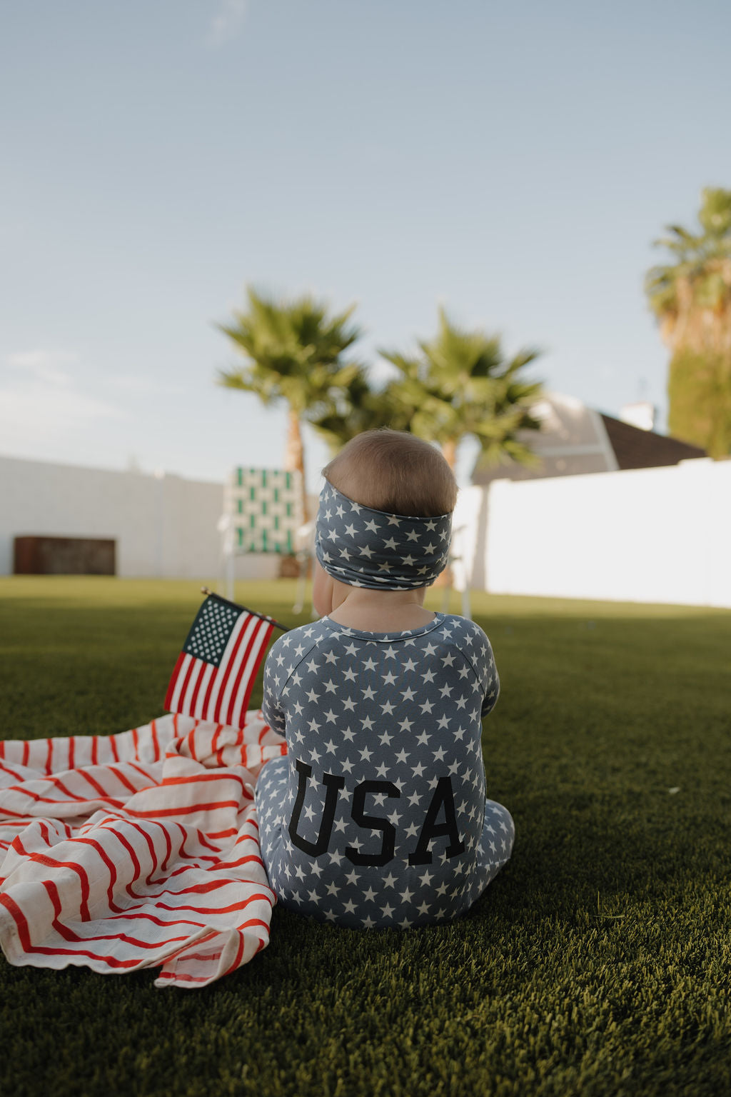 Bamboo Headwrap | Star Spangled