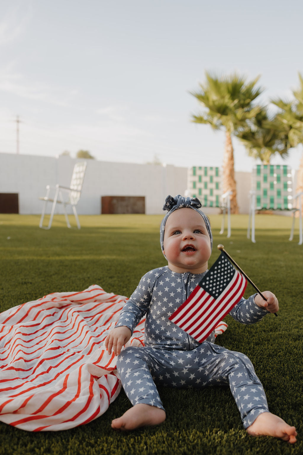 Bamboo Headwrap | Star Spangled