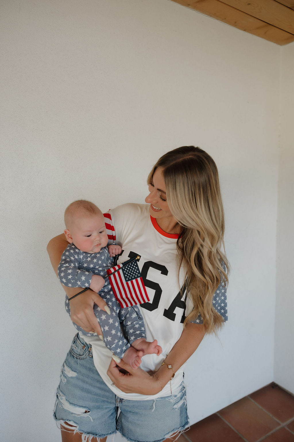 Bamboo Zip Pajamas | Star Spangled