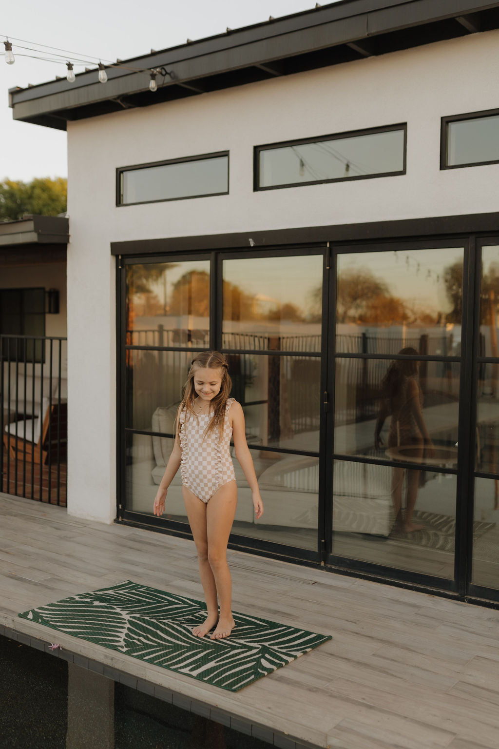 Girls Sleeveless Swimsuit | Coastline