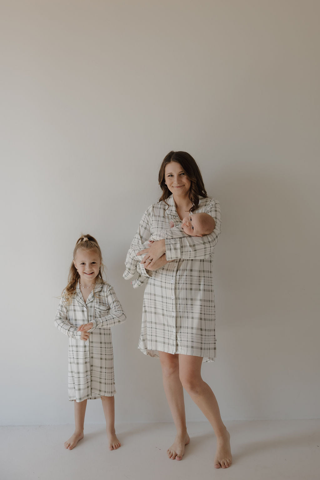 Toddler Bamboo Sleeping Dress | Picnic Plaid