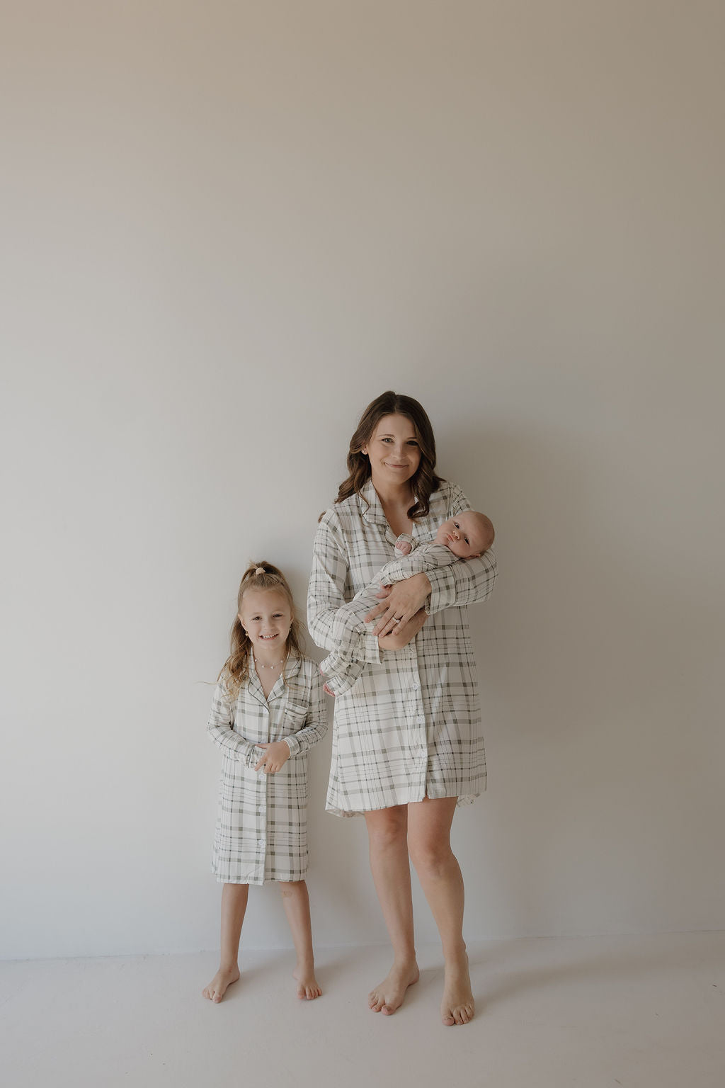 Women's Bamboo Sleeping Dress | Picnic Plaid