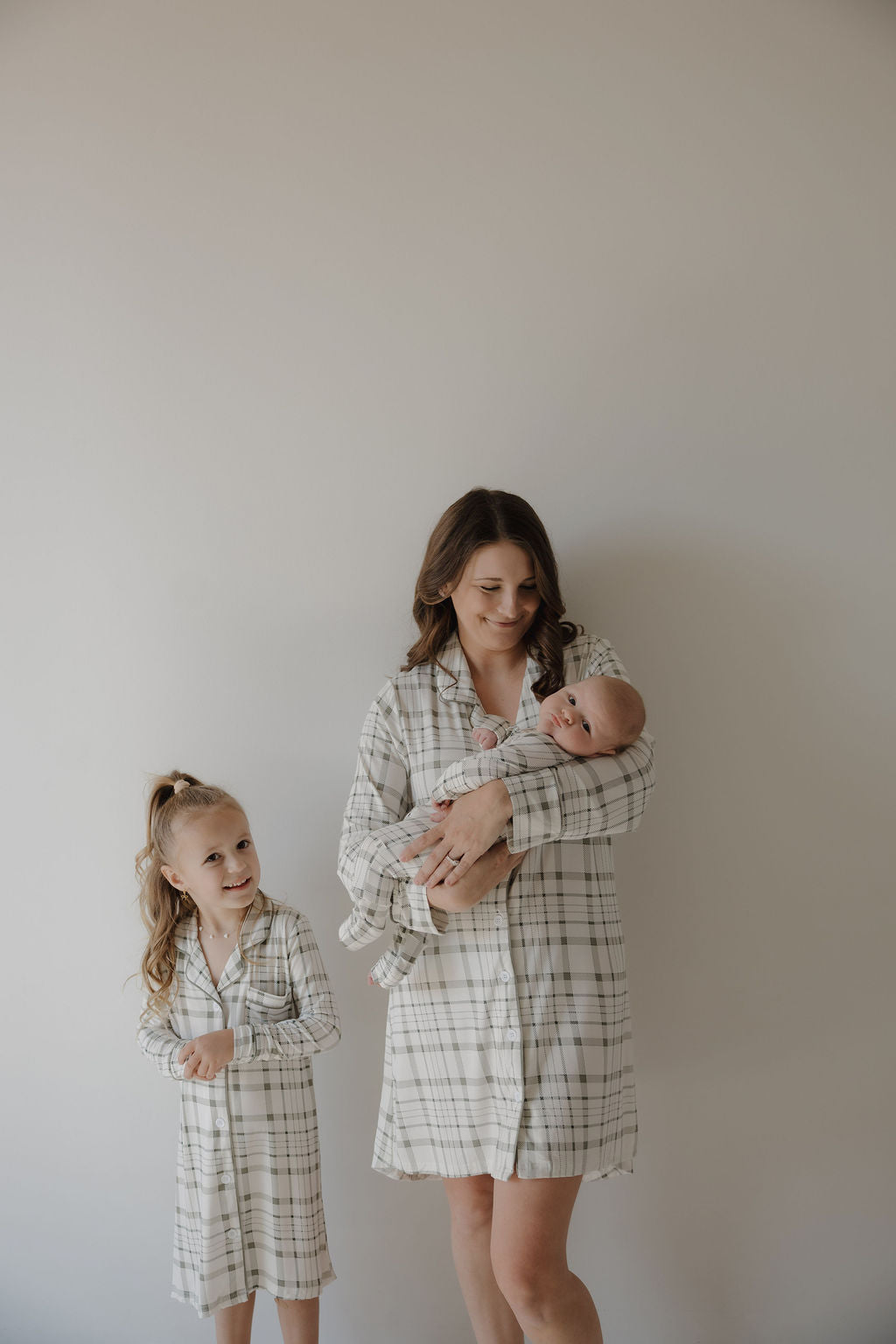 Women's Bamboo Sleeping Dress | Picnic Plaid