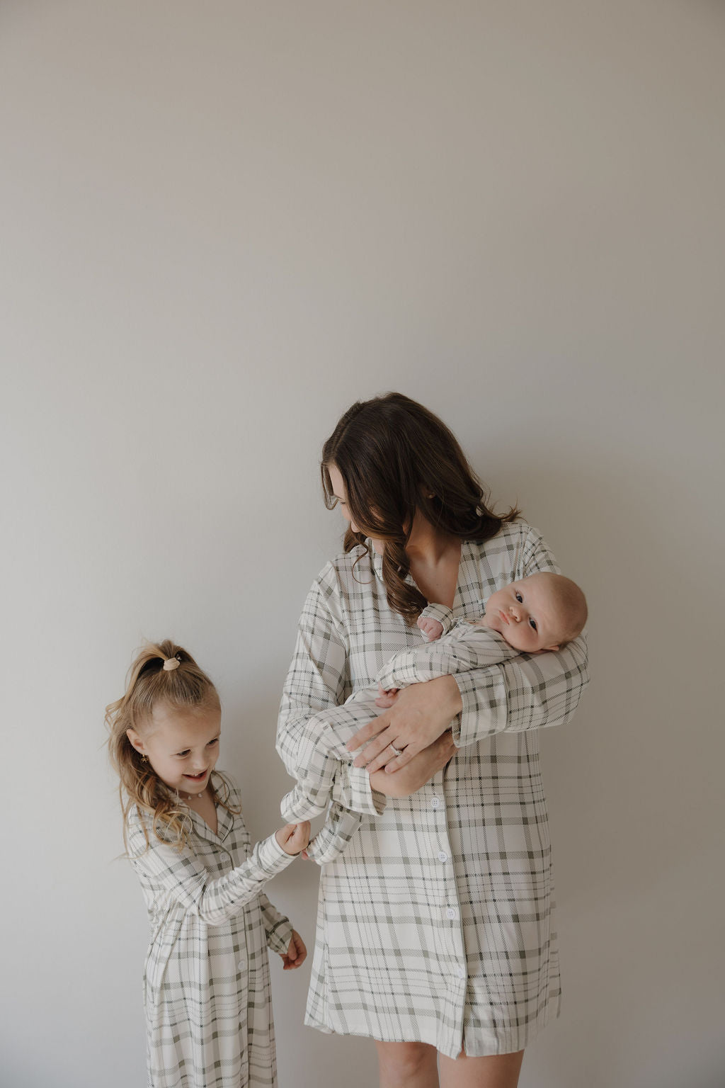 Toddler Bamboo Sleeping Dress | Picnic Plaid