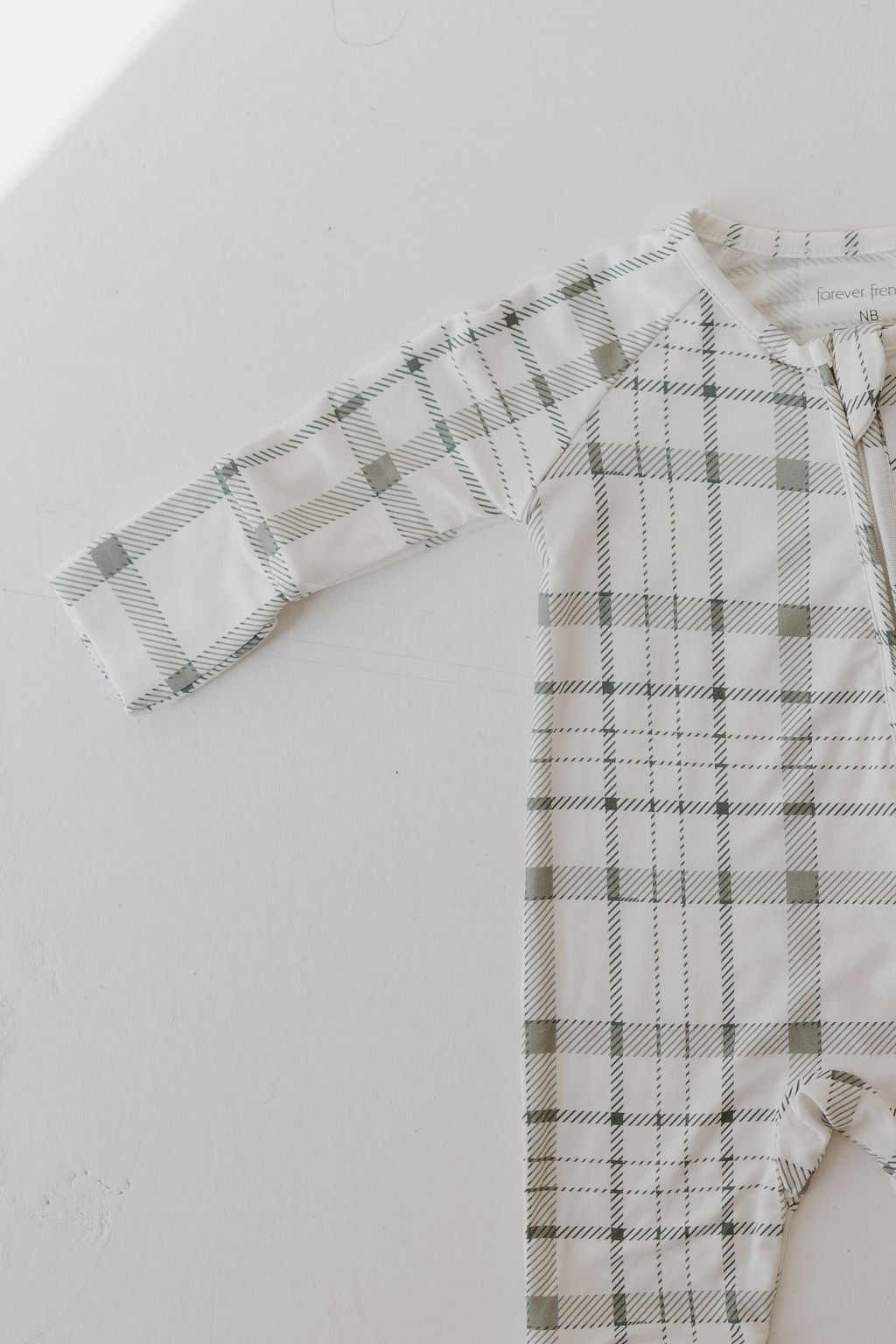 Bamboo Zip Pajamas | Picnic Plaid