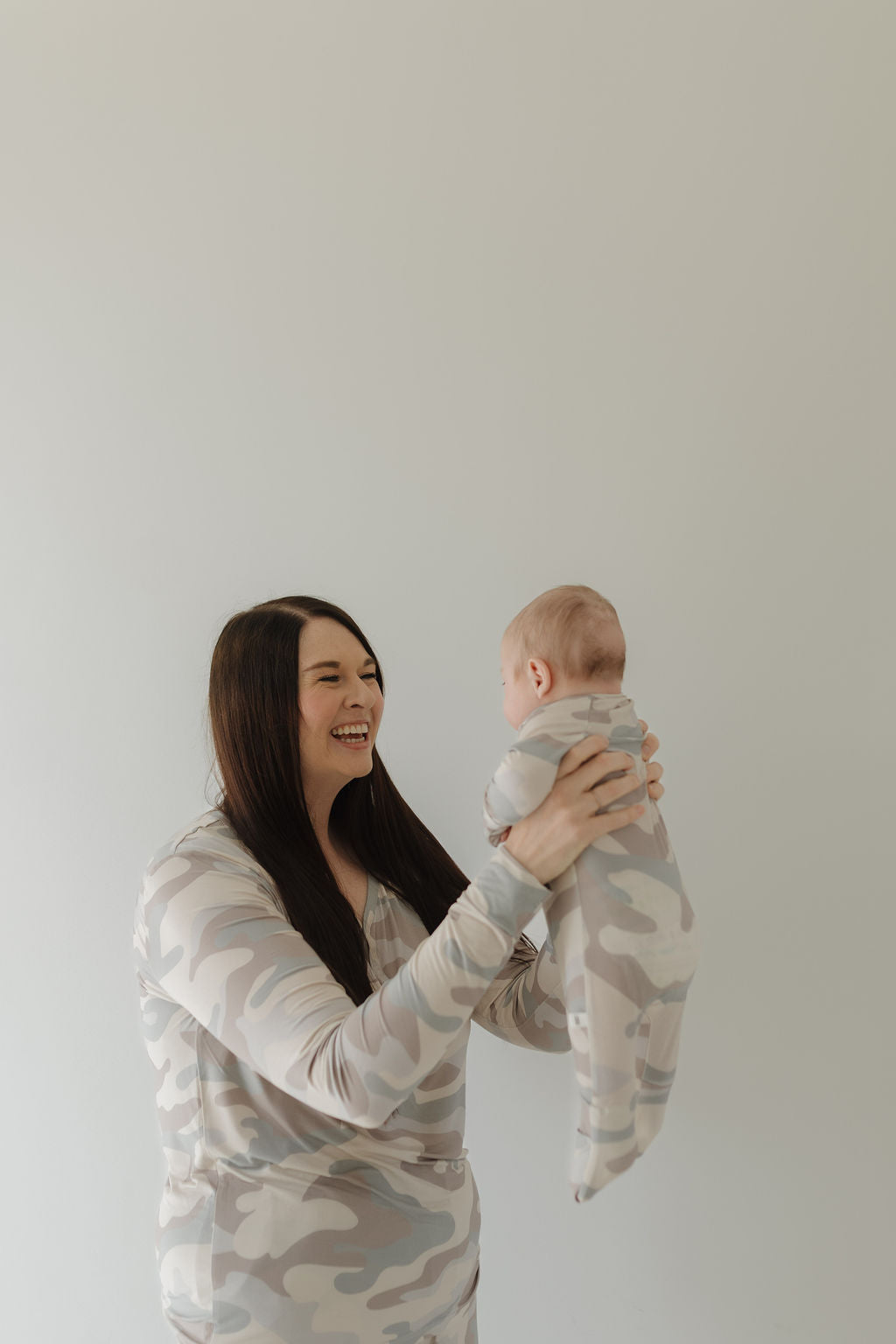 Women's Long Sleeve Bamboo Pajama | Camo