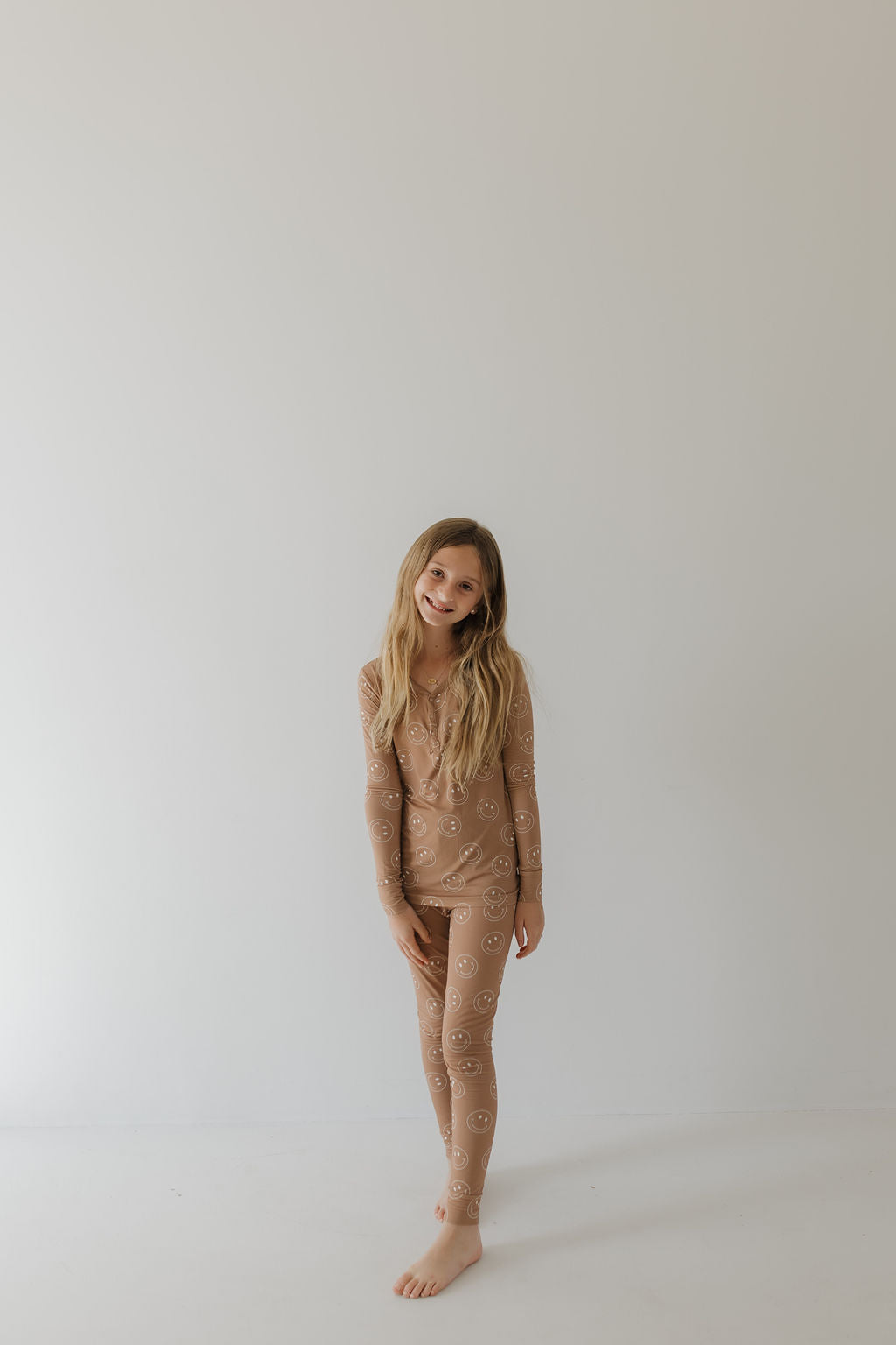 Bamboo Two Piece Pajamas | Sandstone Smile