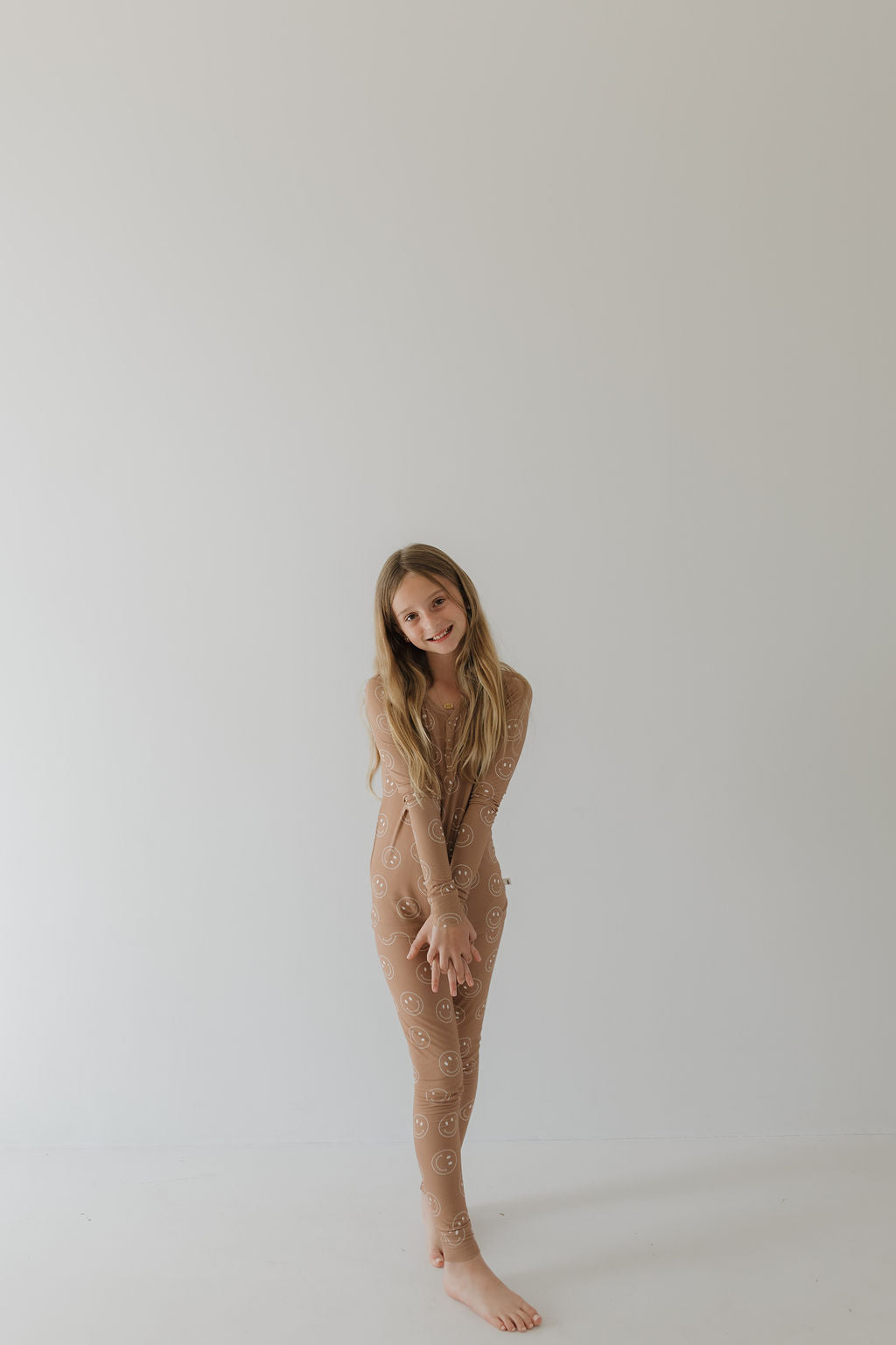 Bamboo Two Piece Pajamas | Sandstone Smile