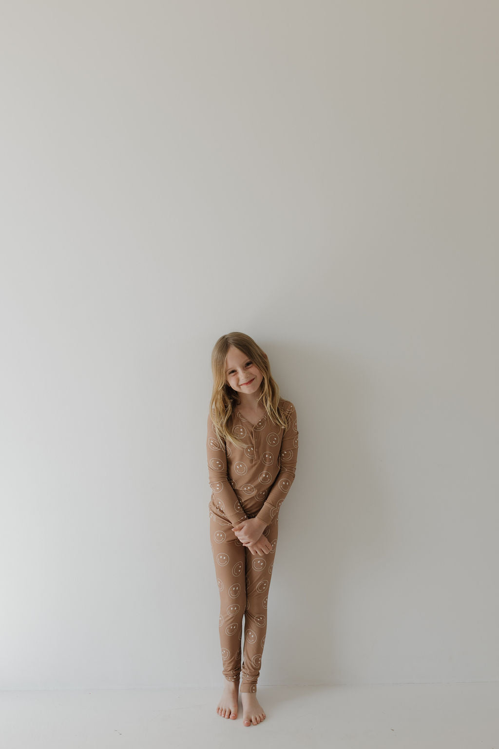 Bamboo Two Piece Pajamas | Sandstone Smile