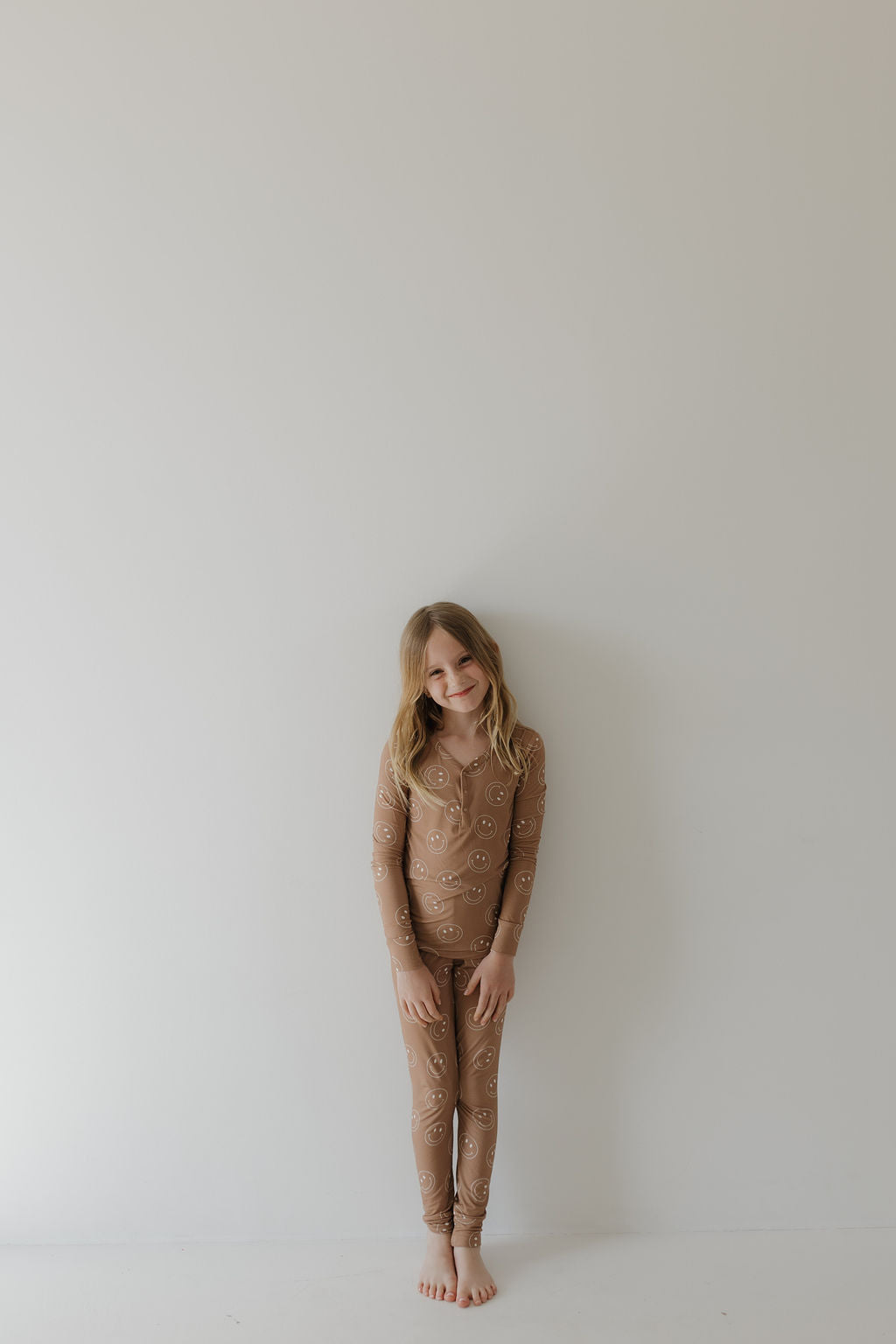 Bamboo Two Piece Pajamas | Sandstone Smile