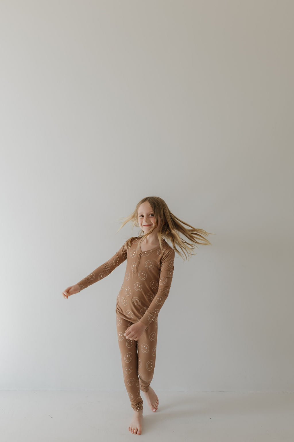 Bamboo Two Piece Pajamas | Sandstone Smile