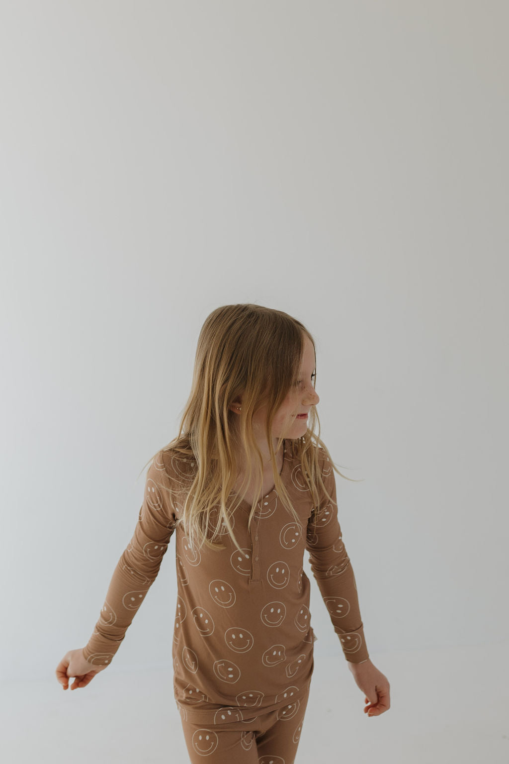 Bamboo Two Piece Pajamas | Sandstone Smile
