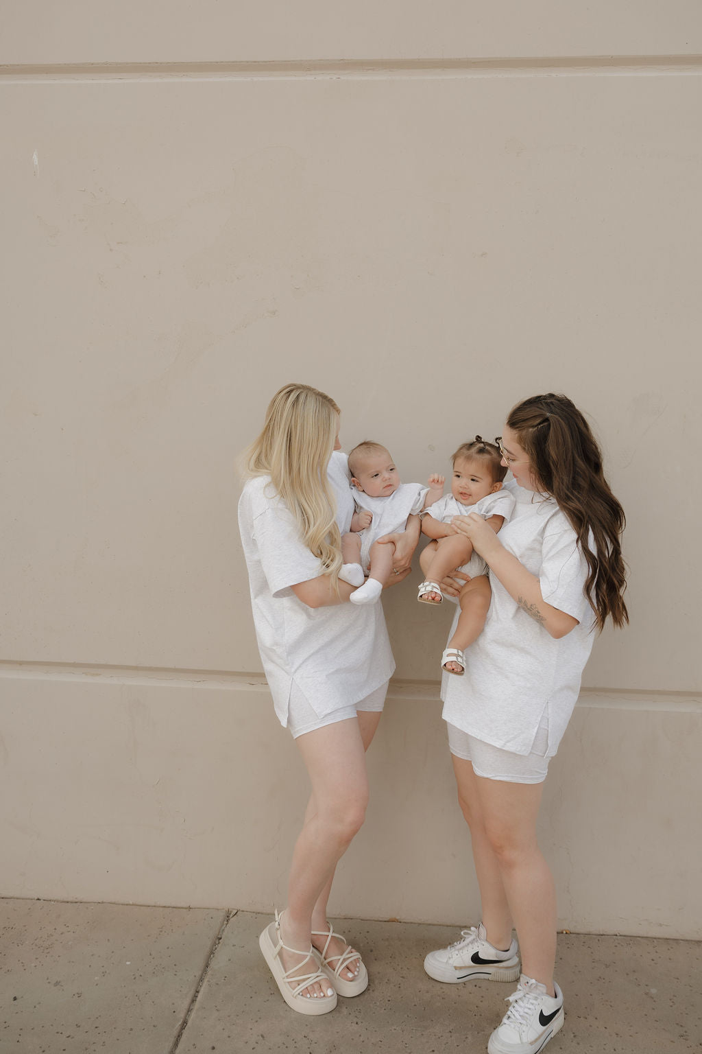 Short Sleeve Romper | Heather