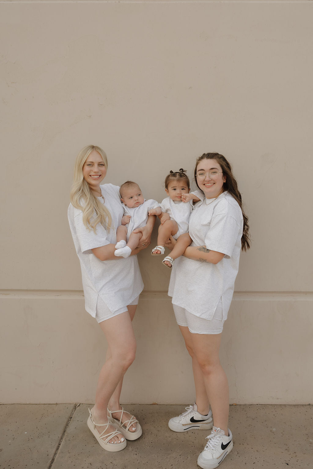 Short Sleeve Romper | Heather