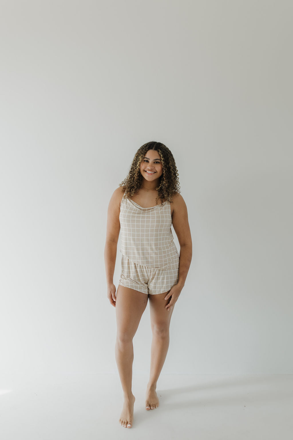 Cami Women's Bamboo Set | Grid