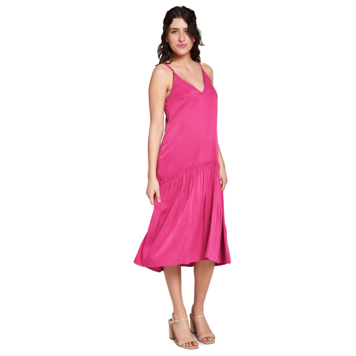 Kat Dress - Raspberry
