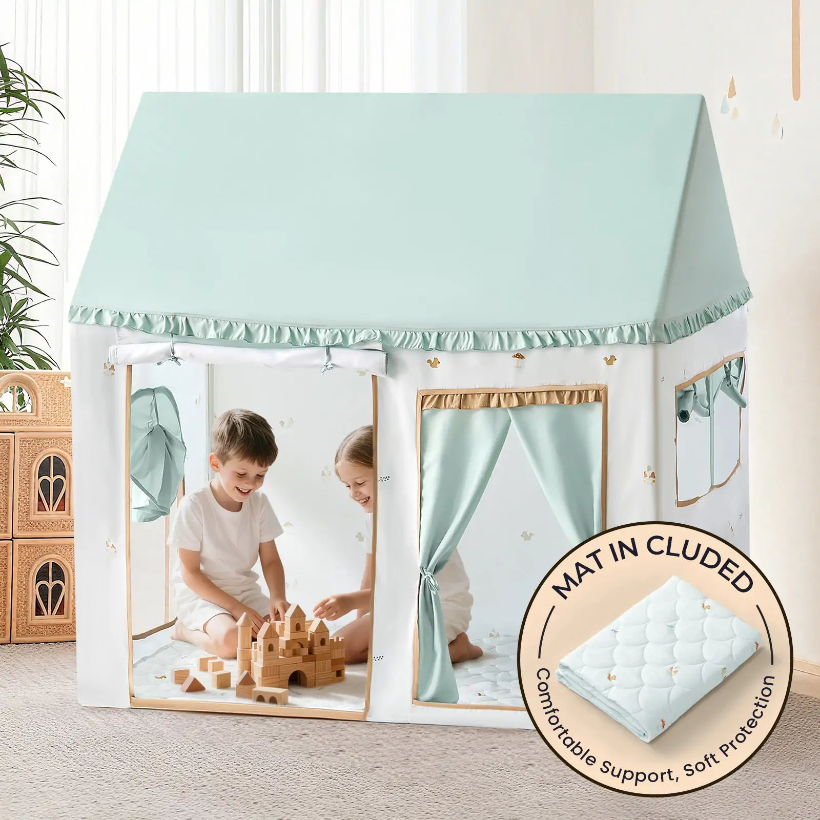 Tiny Land® Playhouse Tent – Indoor Tent for Kids