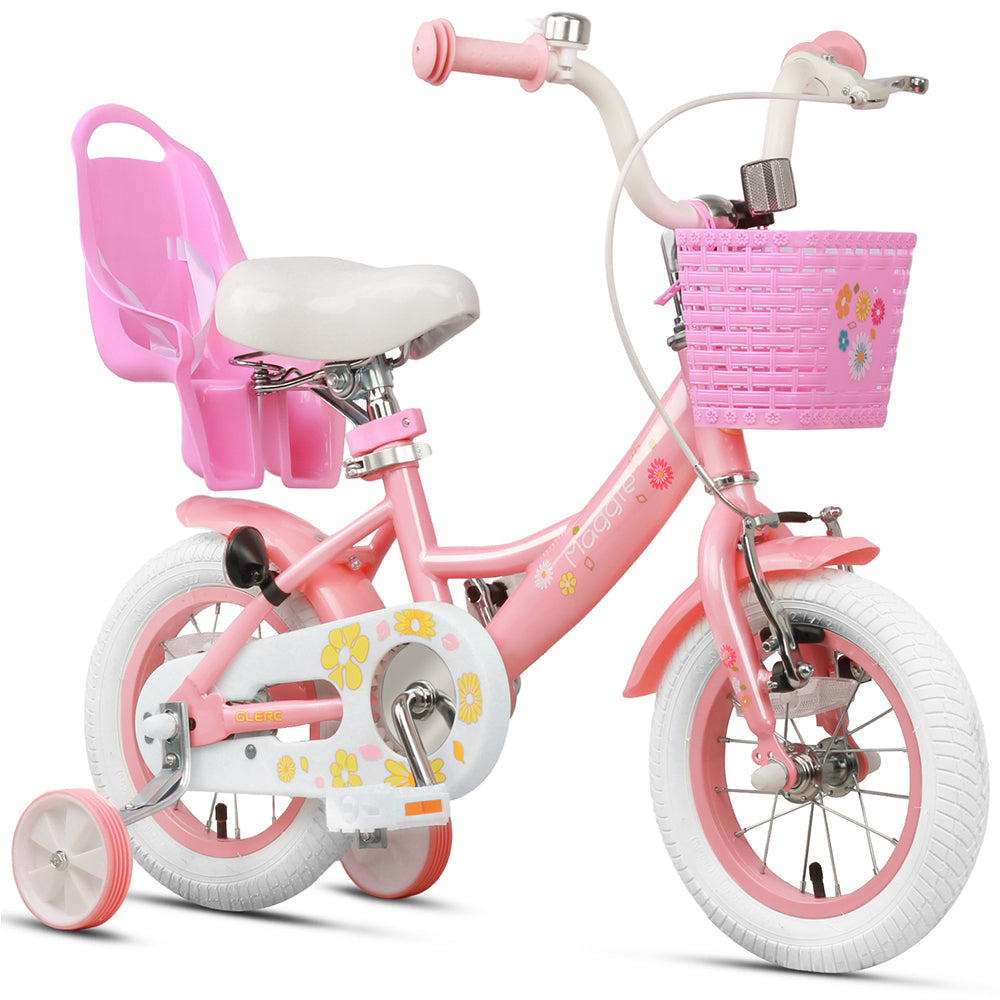 Glerc 14" Kids Bike with Doll Seat For 3 - 5 Years Old - Maggie
