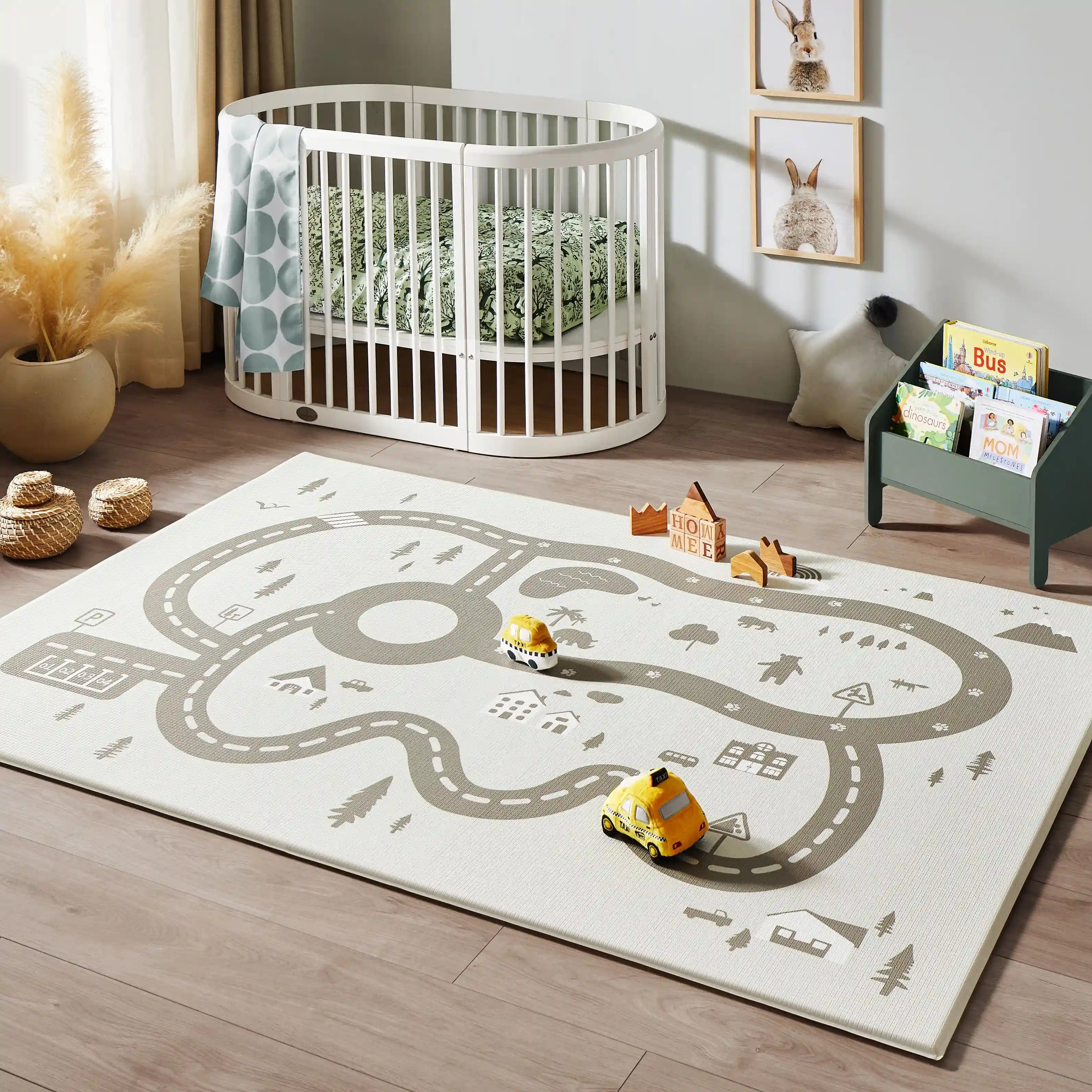 Tiny Land® Baby Playmat Urban Zoo Adventure Play Mats Tiny Land