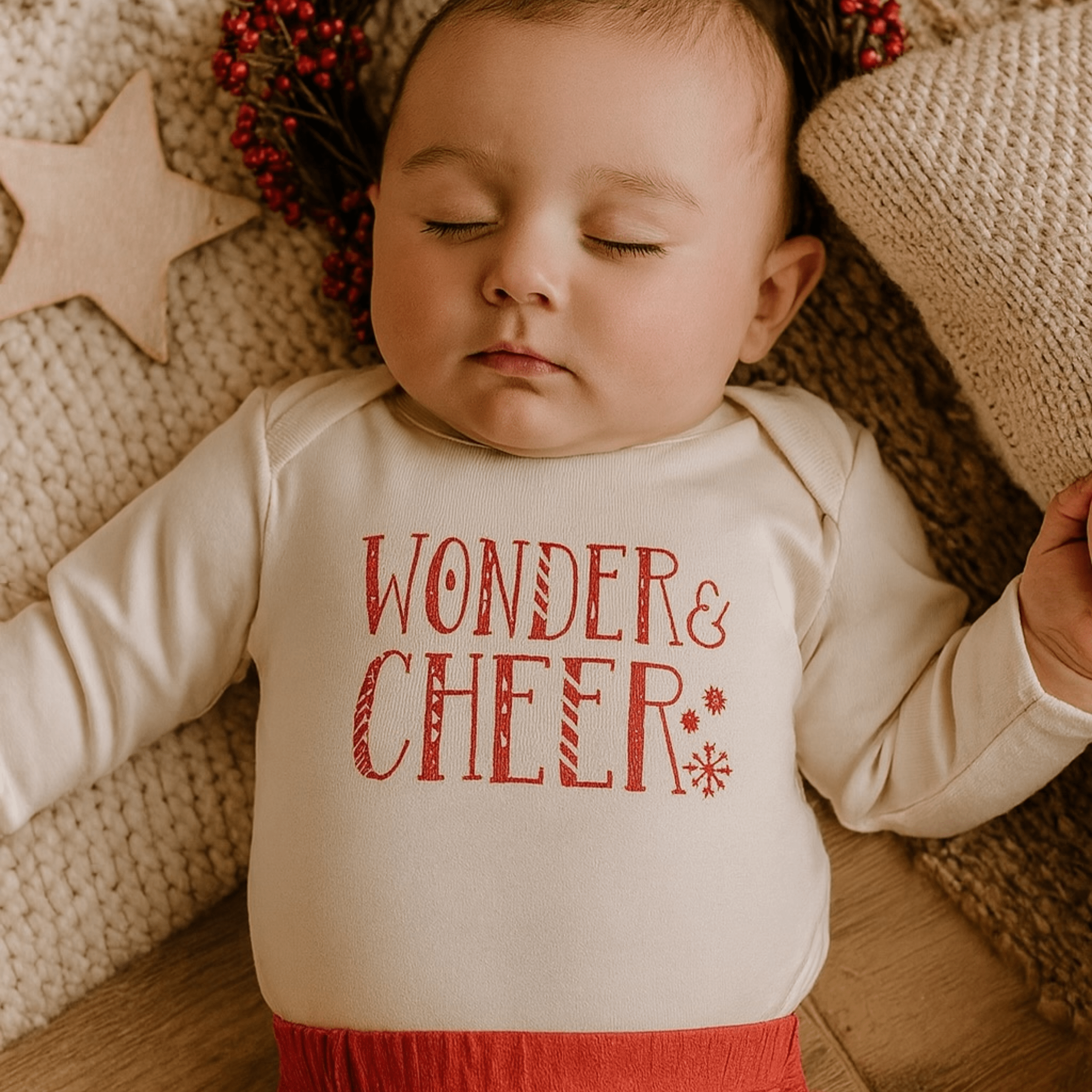 long sleeve graphic bodysuit | wonder and cheer