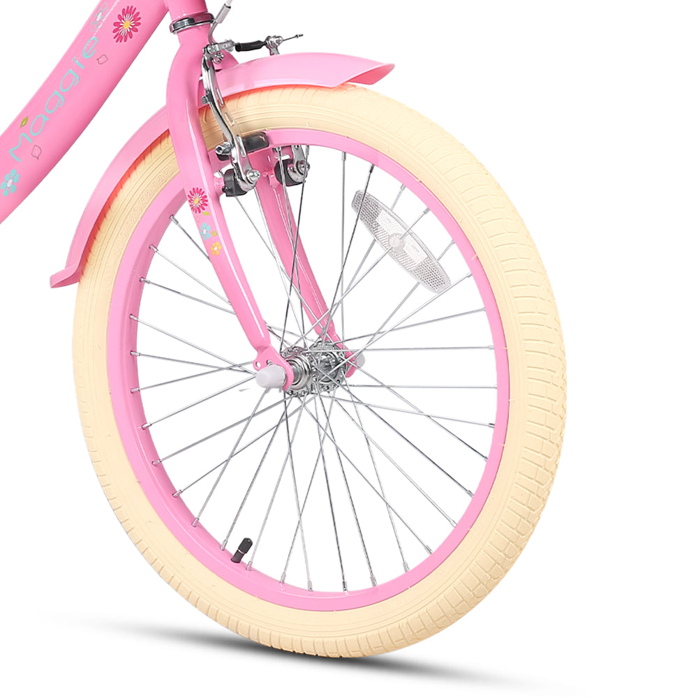 Glerc 20" Kids Bike with with Doll Basket For 7 - 13 Years Old - Maggie