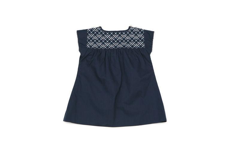 Melinda (Set Blouse + Bloomer) - Navy