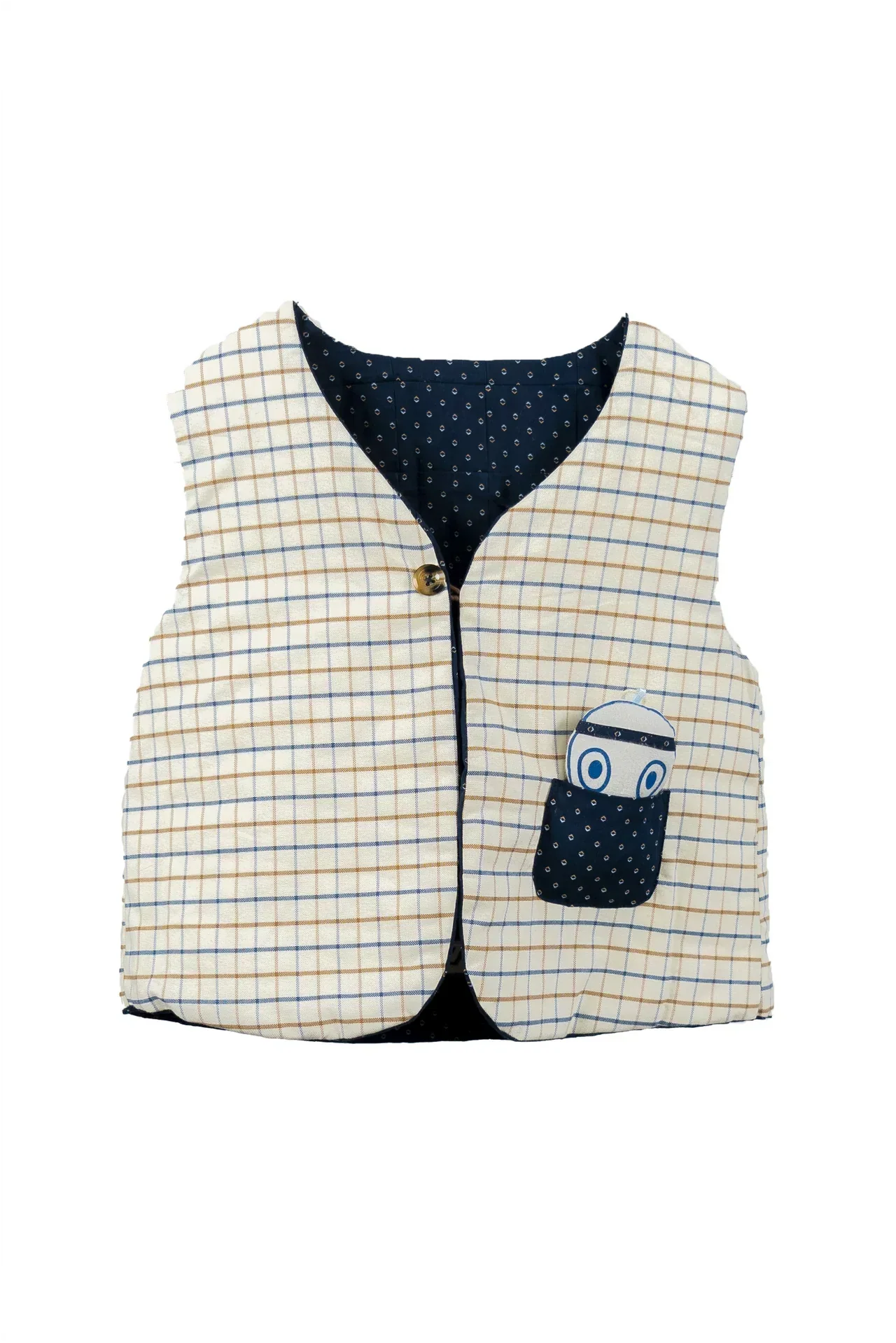 Reversible Vest - Cassis-Coco