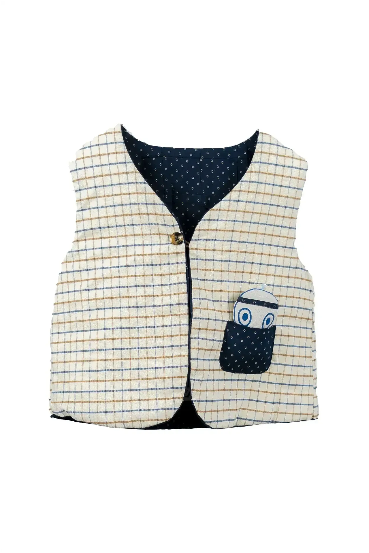 Reversible Vest - Cassis-Coco