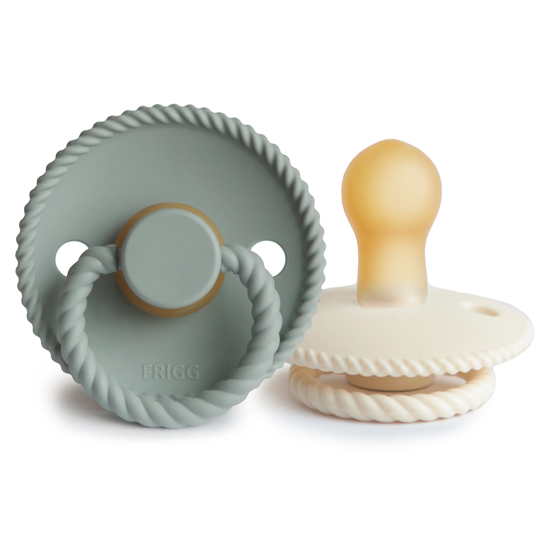 FRIGG Rope Natural Rubber Pacifier 2-Pack FRIGG PACIFIERS Mushie