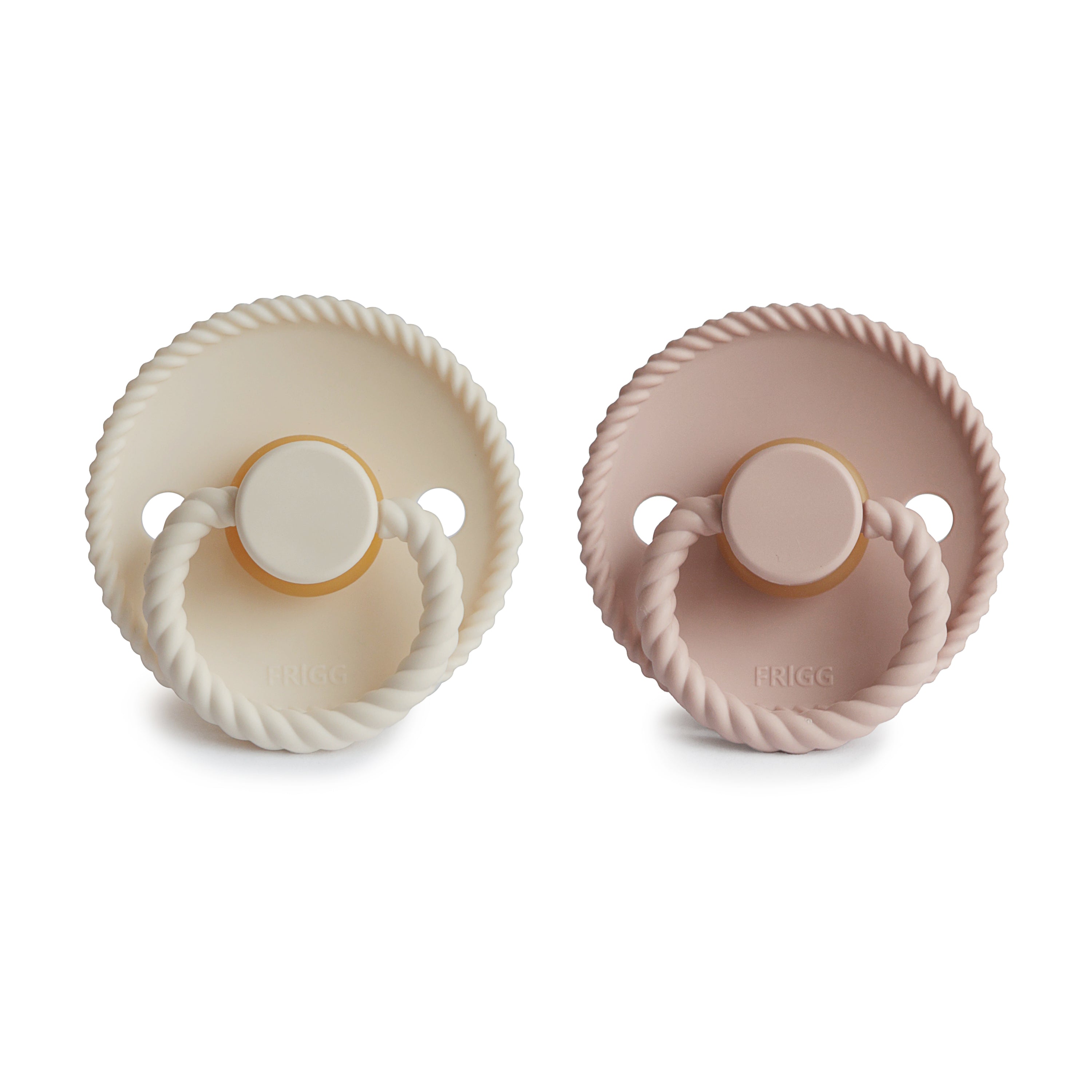 FRIGG Rope Natural Rubber Pacifier 2-Pack FRIGG PACIFIERS Mushie