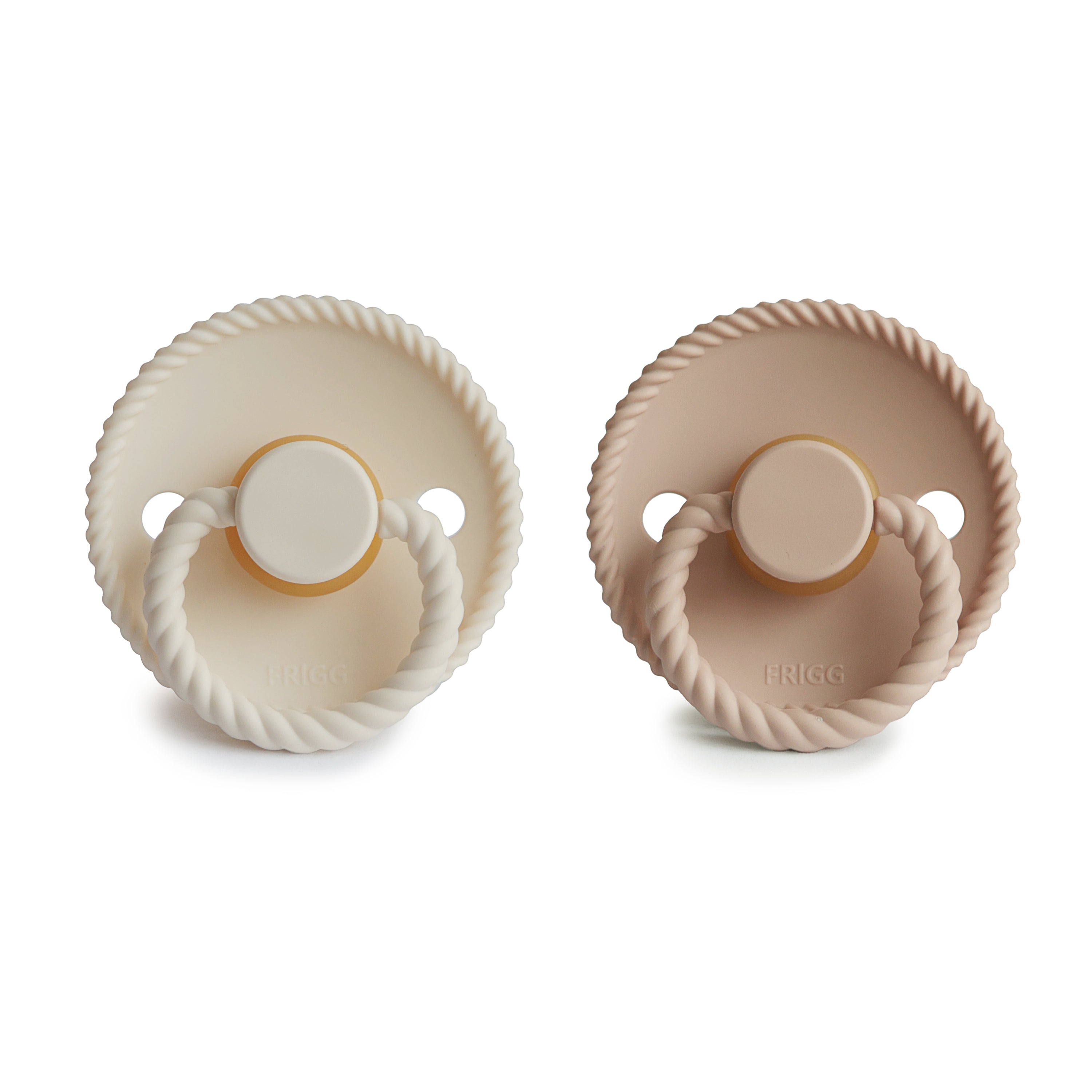 FRIGG Rope Natural Rubber Pacifier 2-Pack FRIGG PACIFIERS Mushie