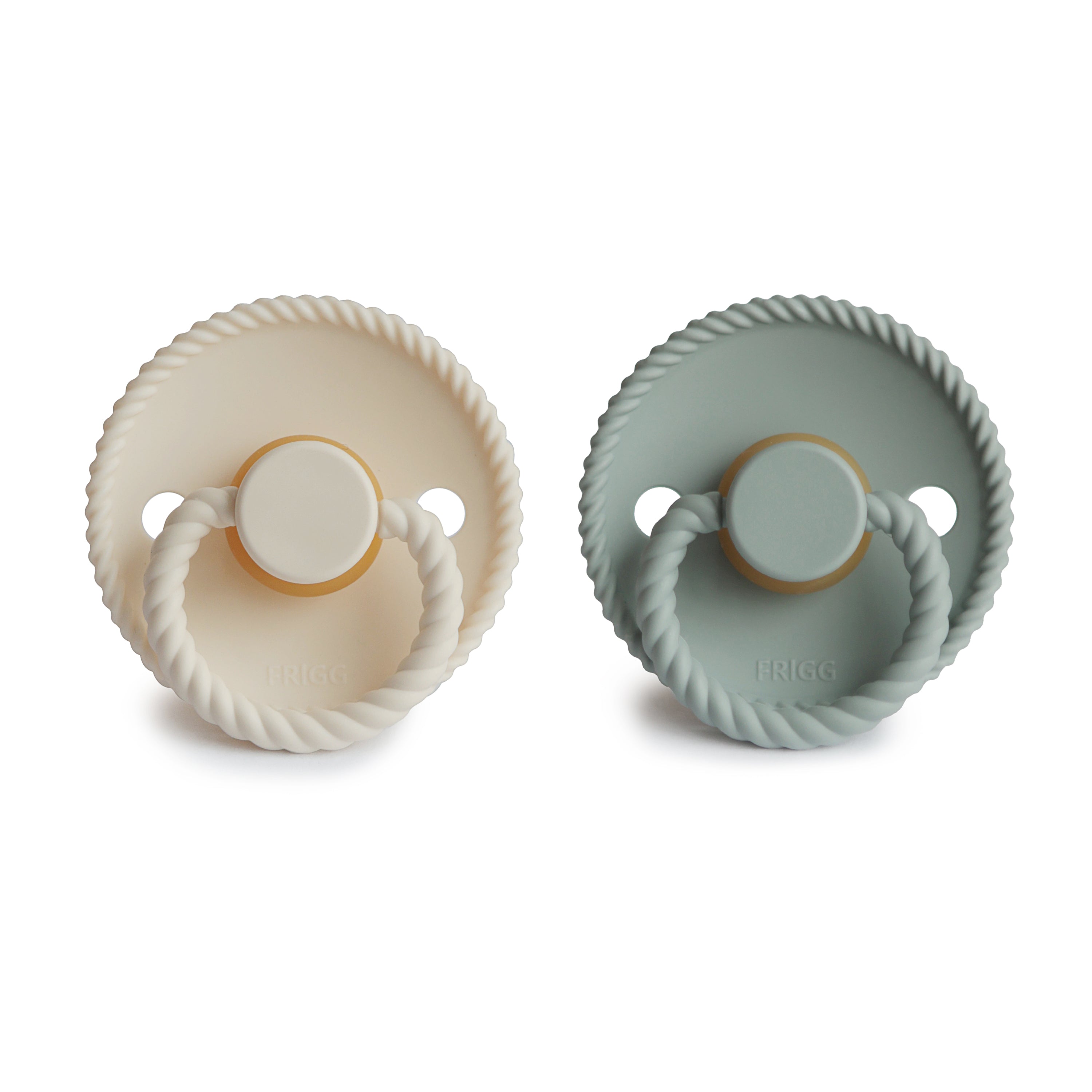 FRIGG Rope Natural Rubber Pacifier 2-Pack FRIGG PACIFIERS Mushie