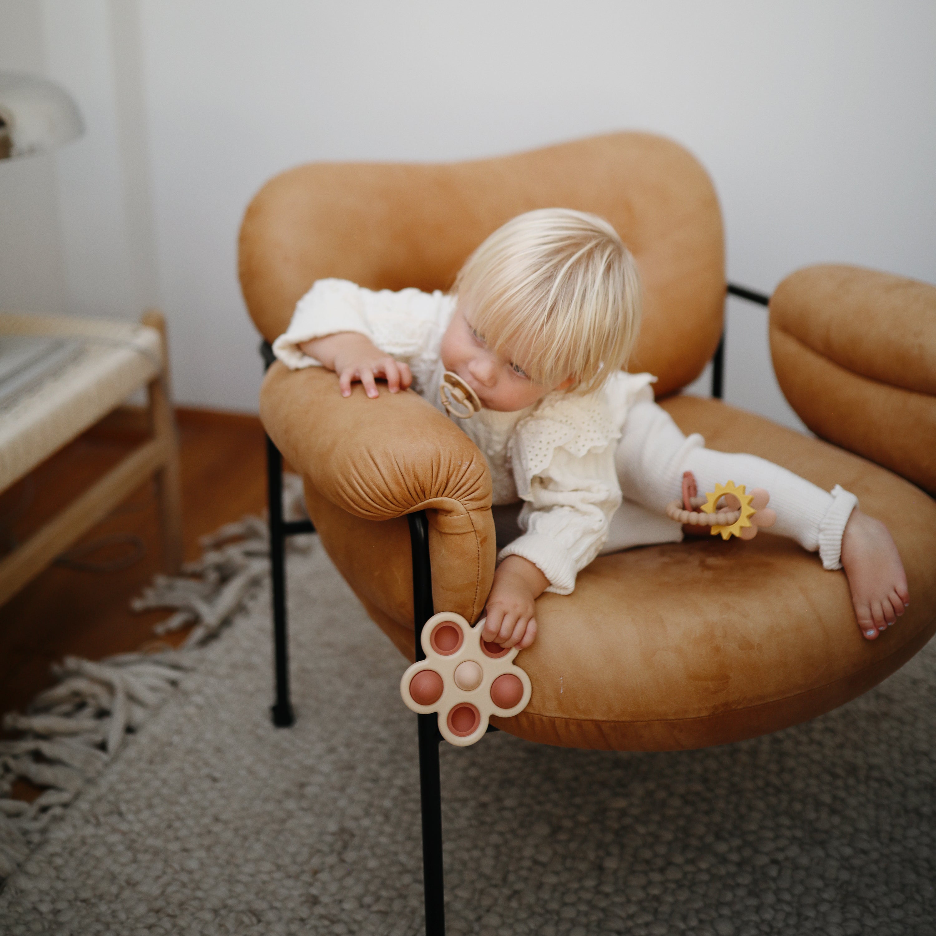 Flower Press Toy Press Toy Mushie