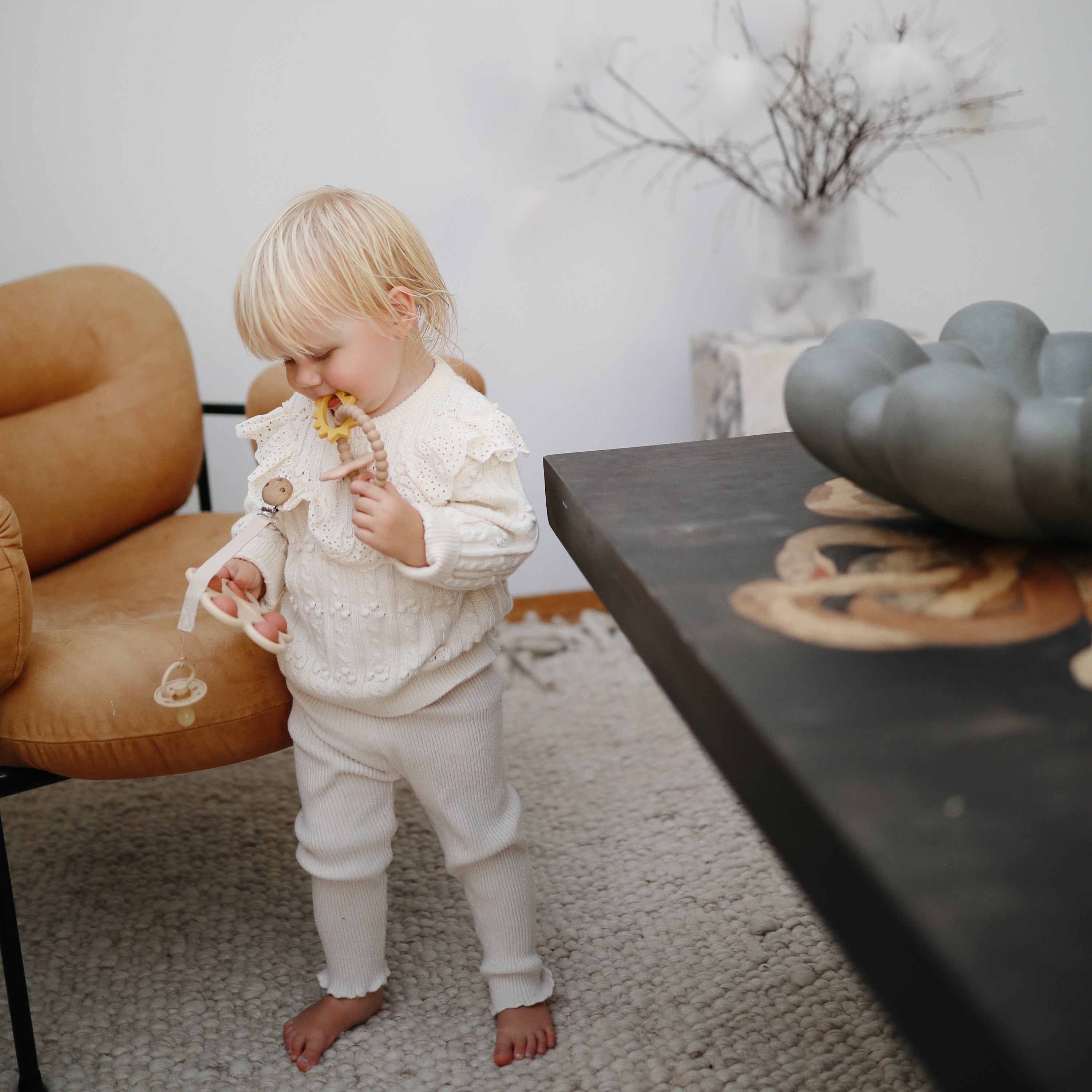 Nature Teething Ring teether Mushie