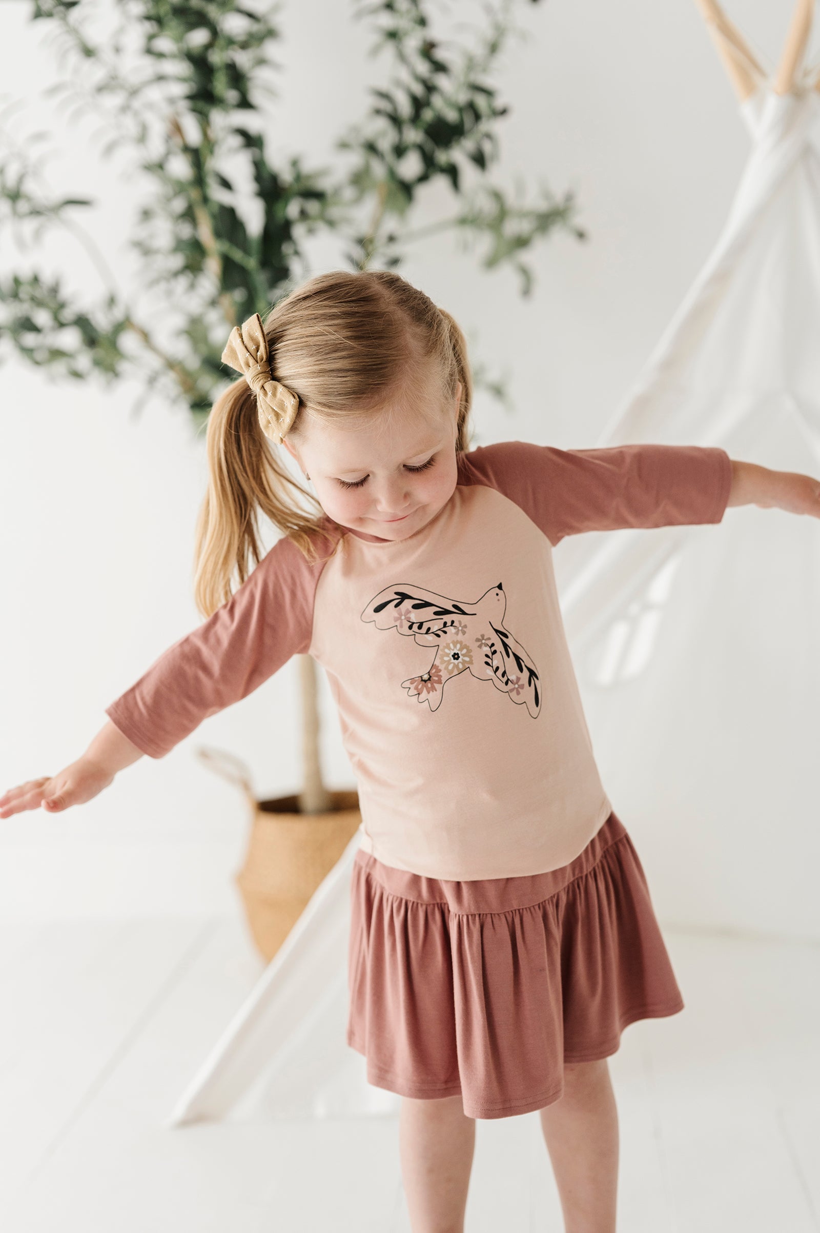 3/4 Sleeve Baseball Tee