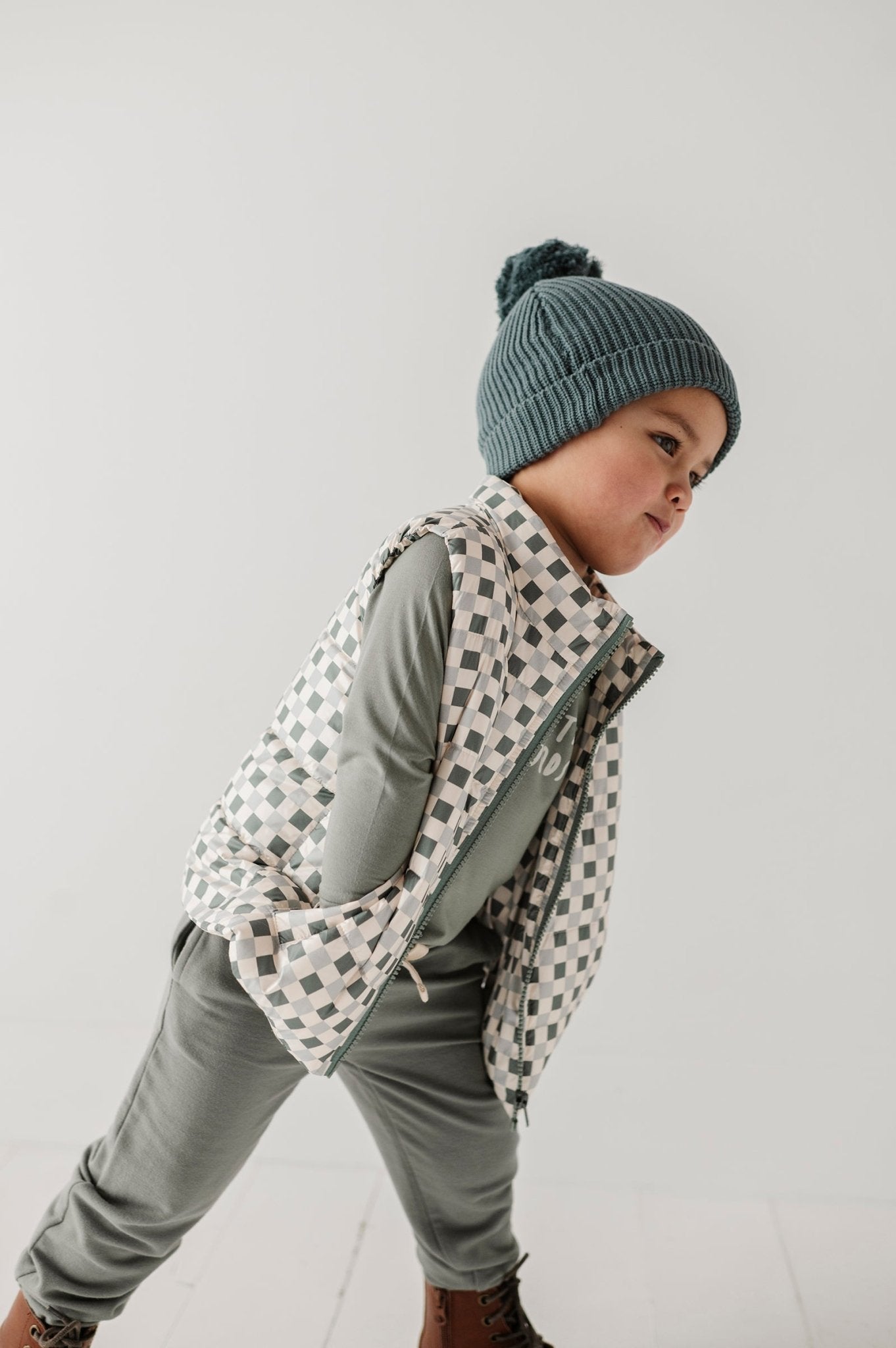 Baby & Kid's Knit Pom Hat