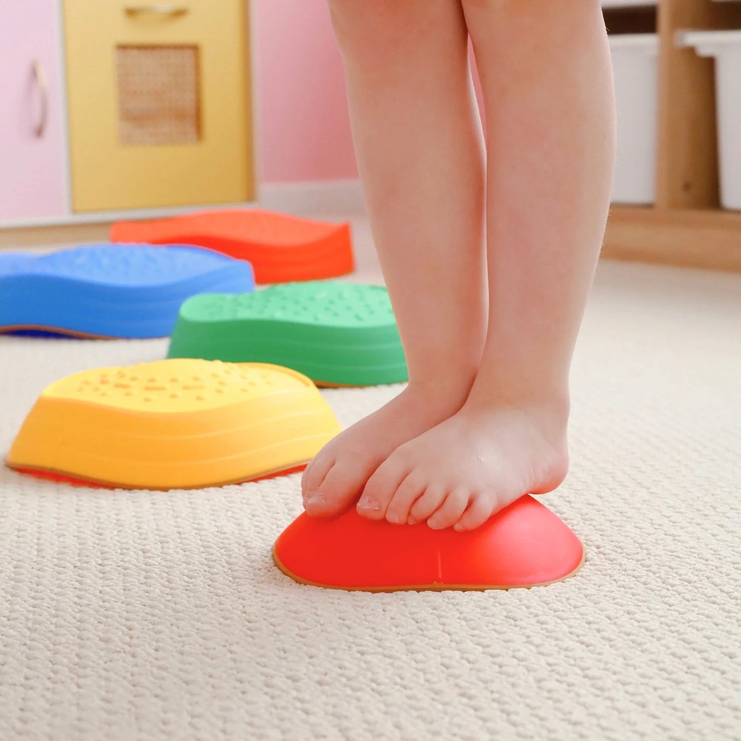 Tiny Land® Toddler and Kids Stepping Stones - Rainbow Color