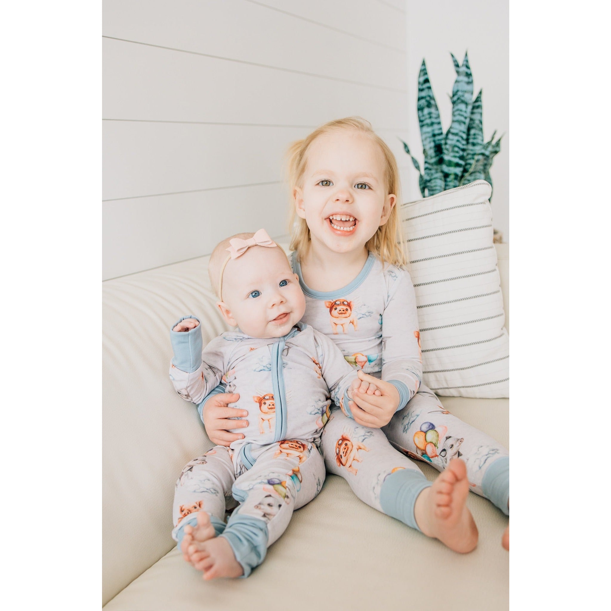 When Pigs Fly Two-Piece Pajama Set Baby & Toddler Sleepwear kindthing