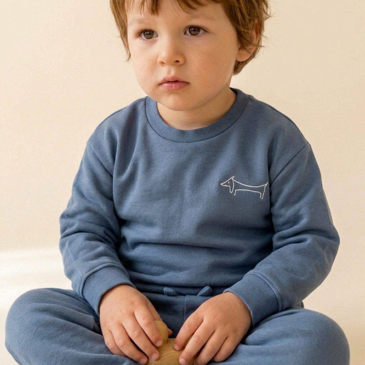 Organic Fleece Sweatshirt - Dachshund