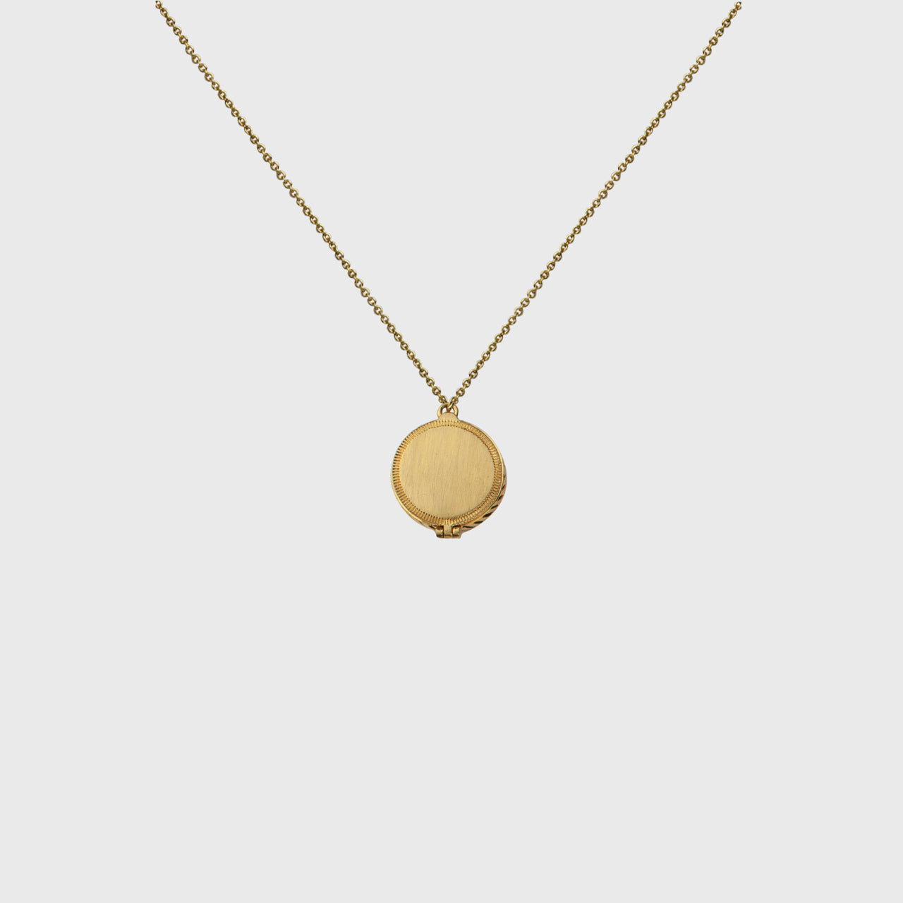 Brushed Aromatherapy Locket