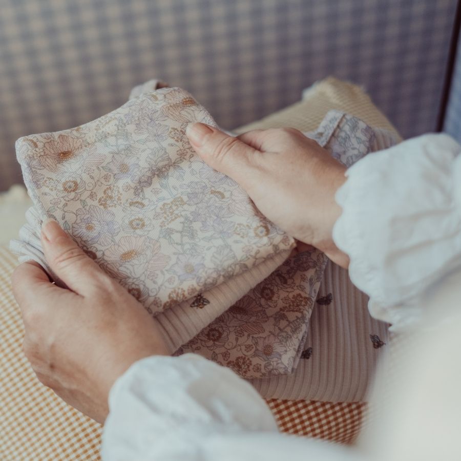 The Printed Bib - Chloe