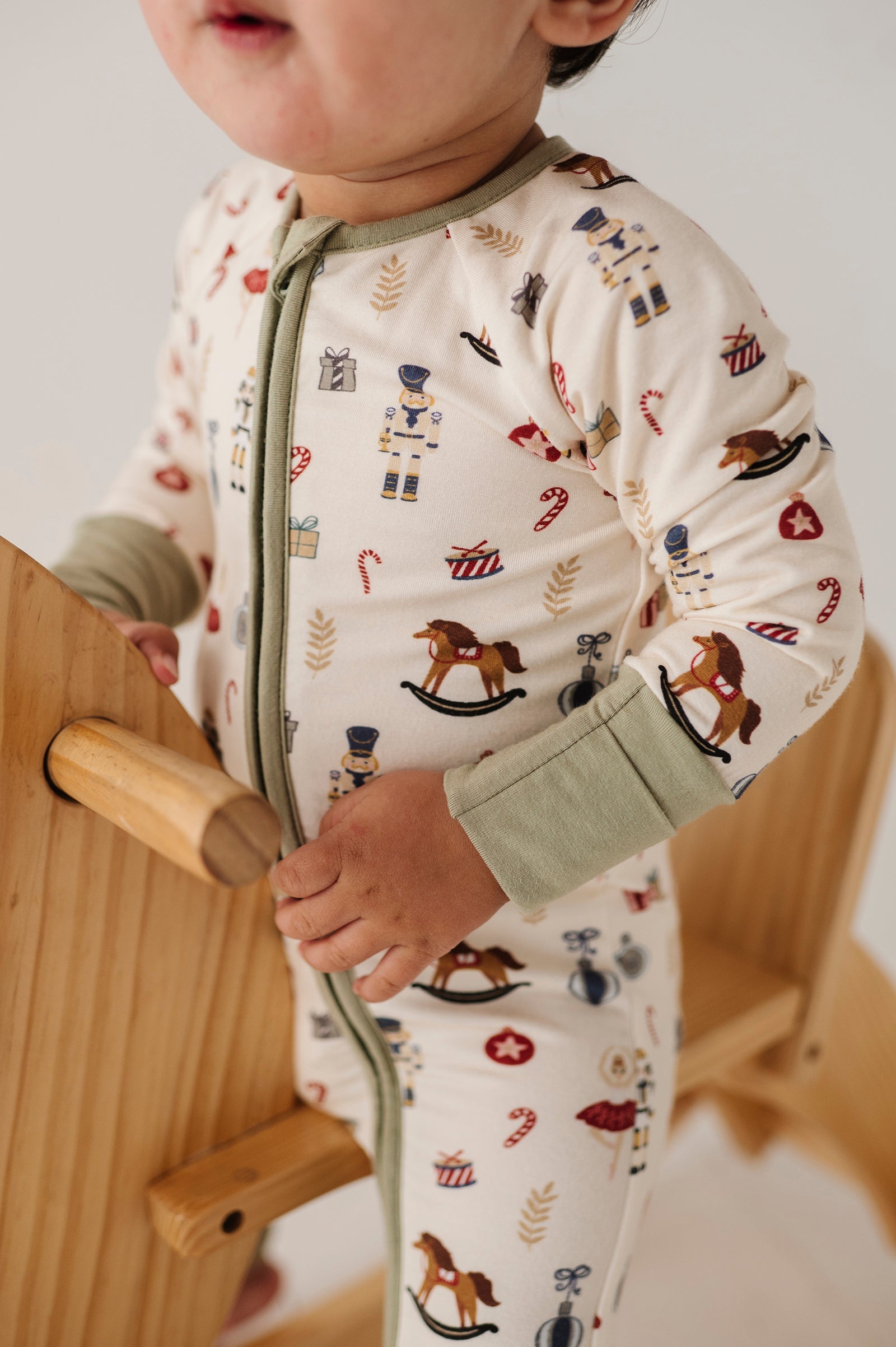 Long Sleeve Zip Romper