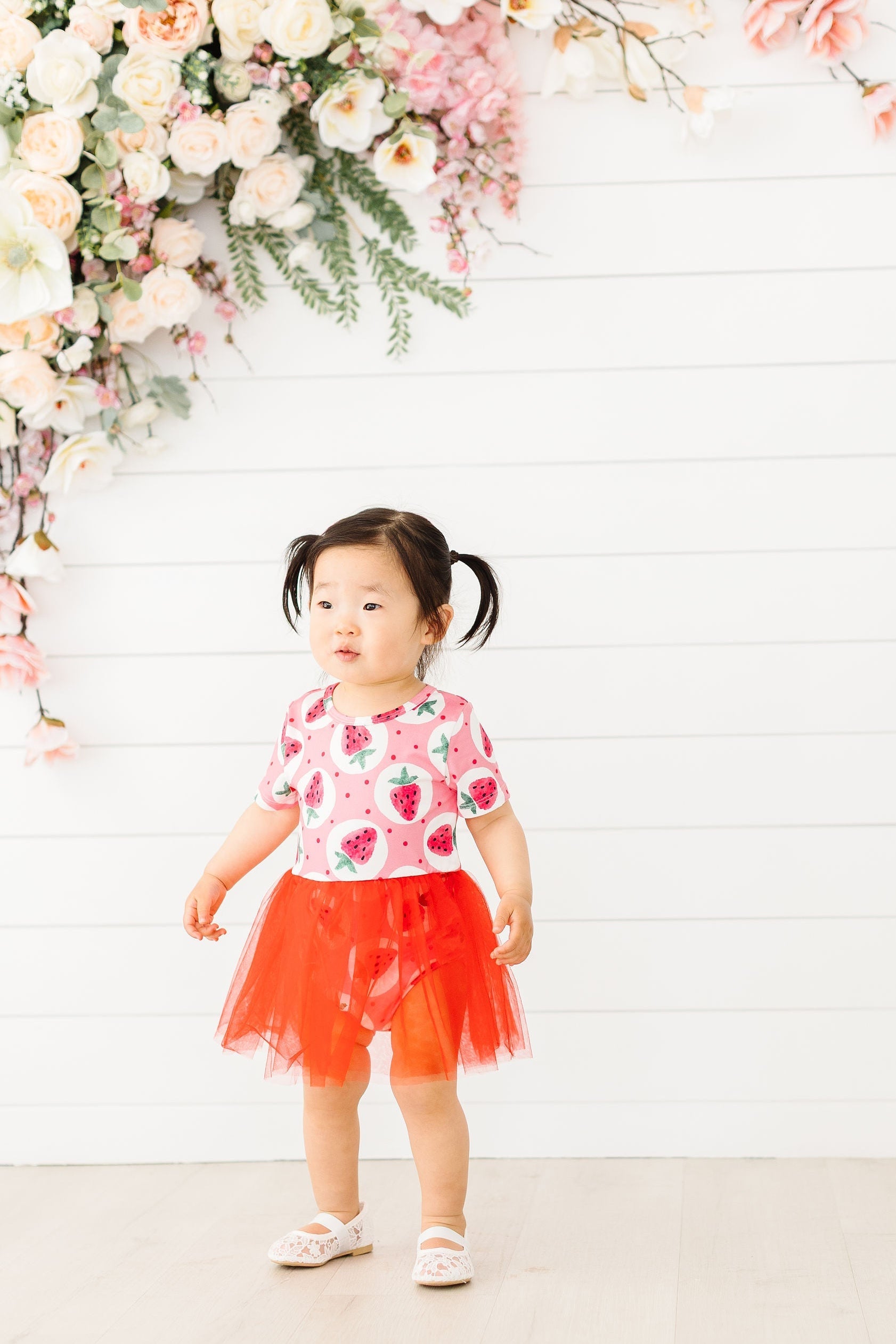 SALE Strawberry Fields Tutu Bodysuit